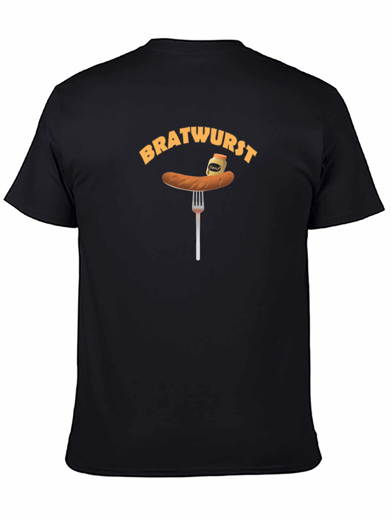 Bratwurst Fork Funny T-Shirt