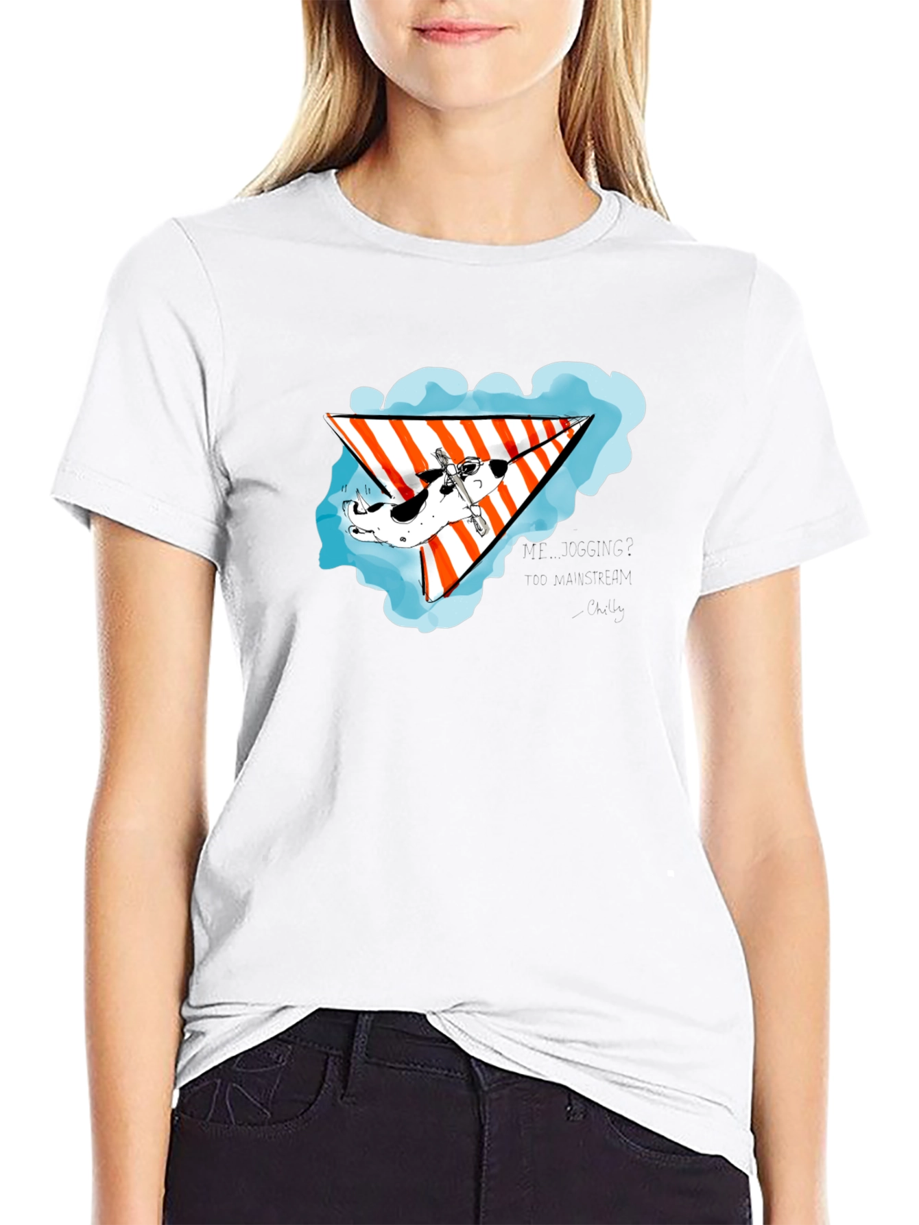 Hang Gliding Dog T-Shirt – Adventure Dog Lover Tee