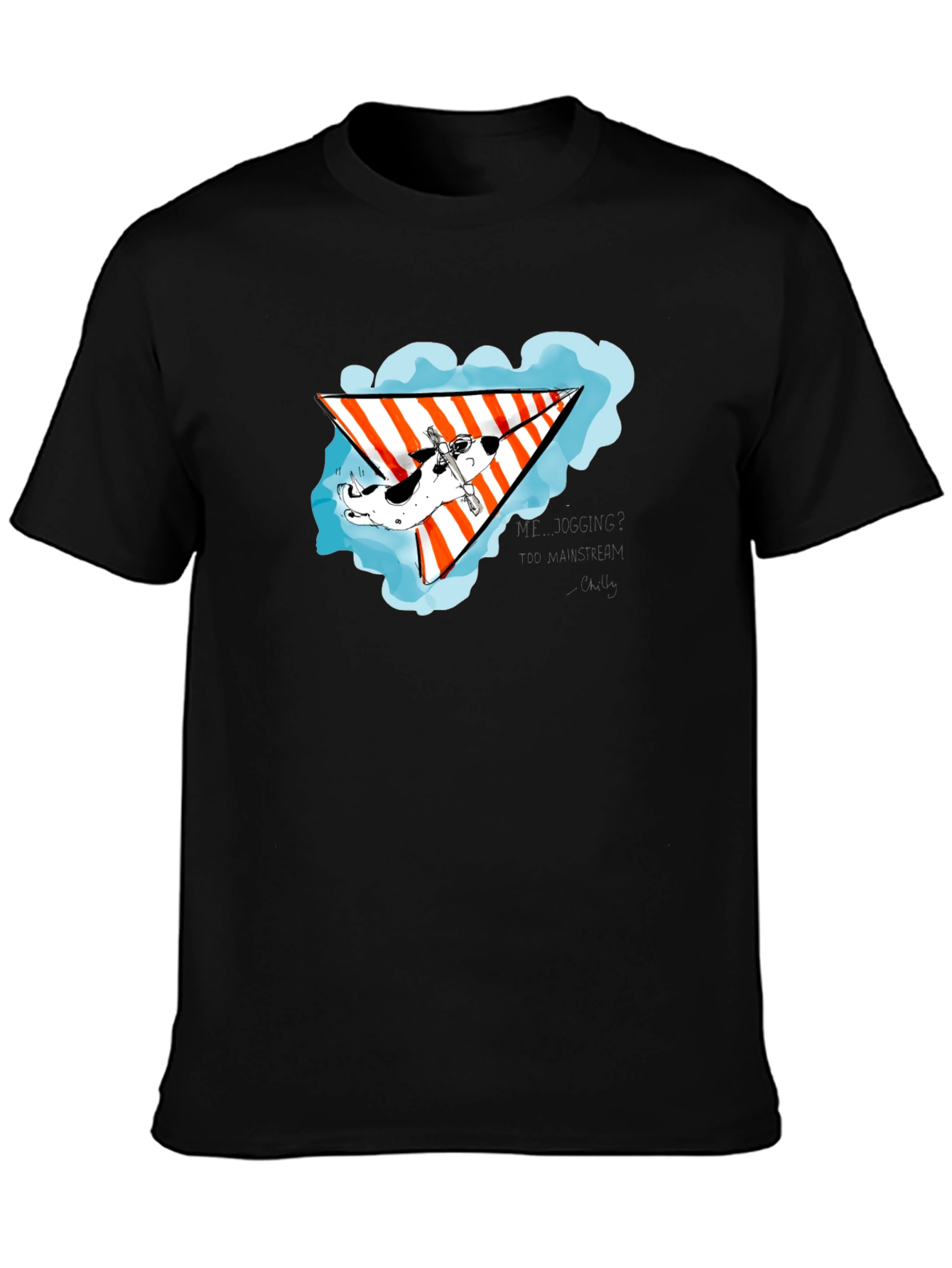 Hang Gliding Dog T-Shirt – Adventure Dog Lover Tee