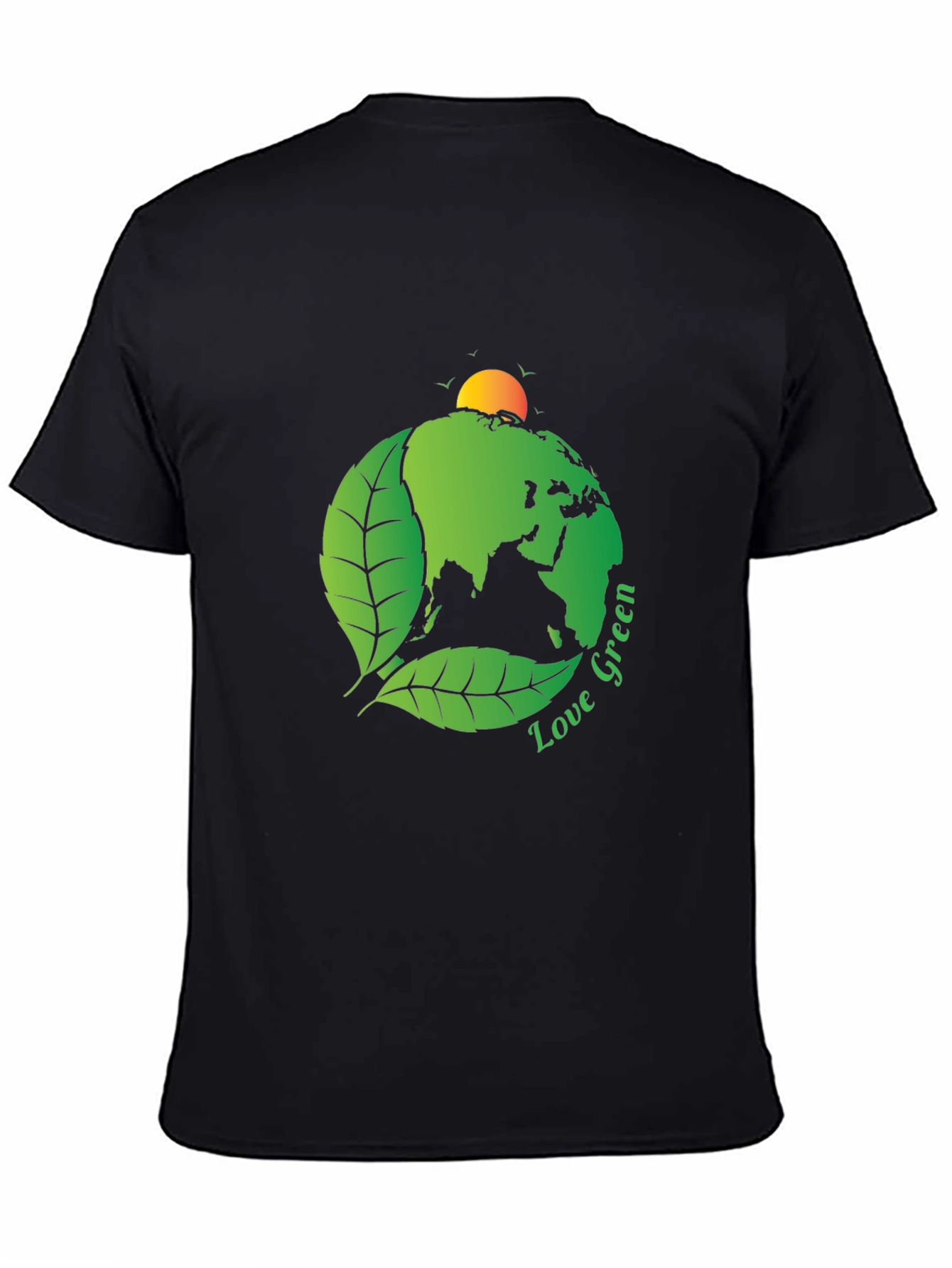 Love Green Earth Graphic Tee - Eco-Friendly Design