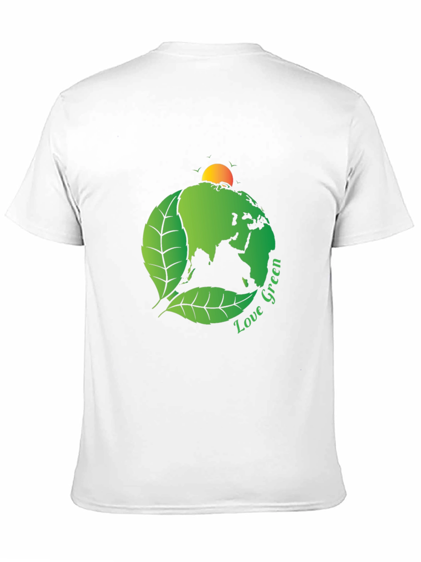 Love Green Earth Graphic Tee - Eco-Friendly Design