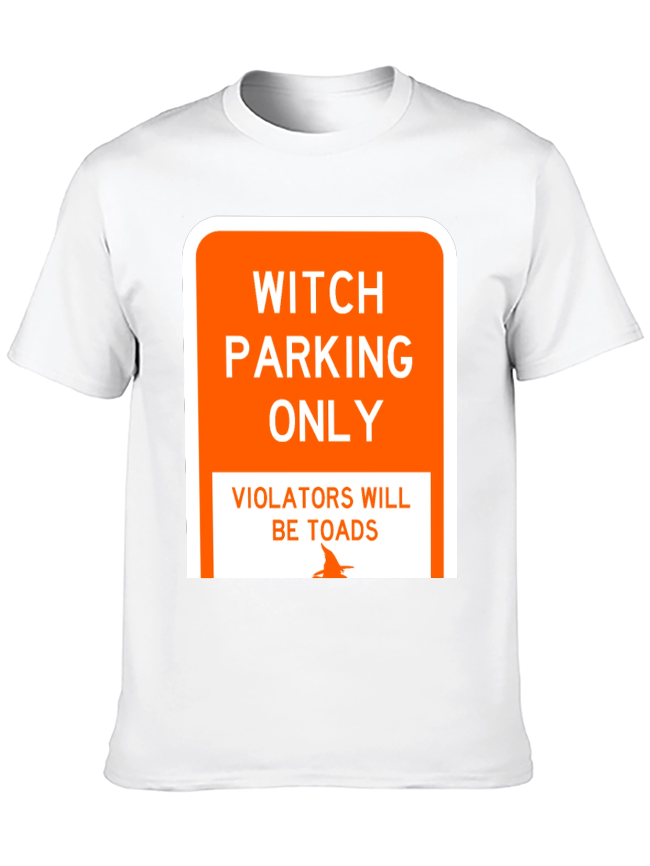 Witch Parking Only T-Shirt - Funny Halloween Tee