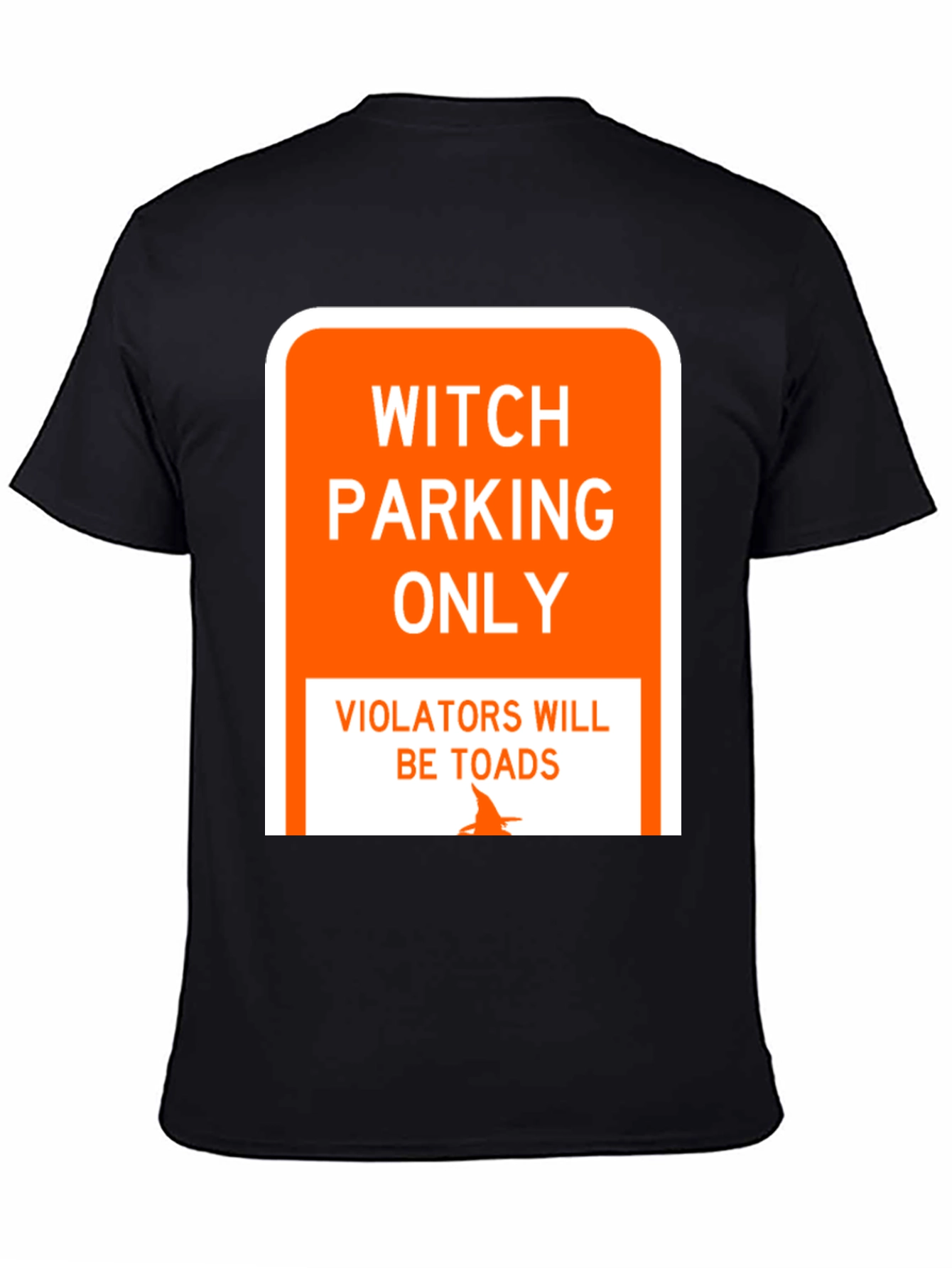 Witch Parking Only T-Shirt - Funny Halloween Tee