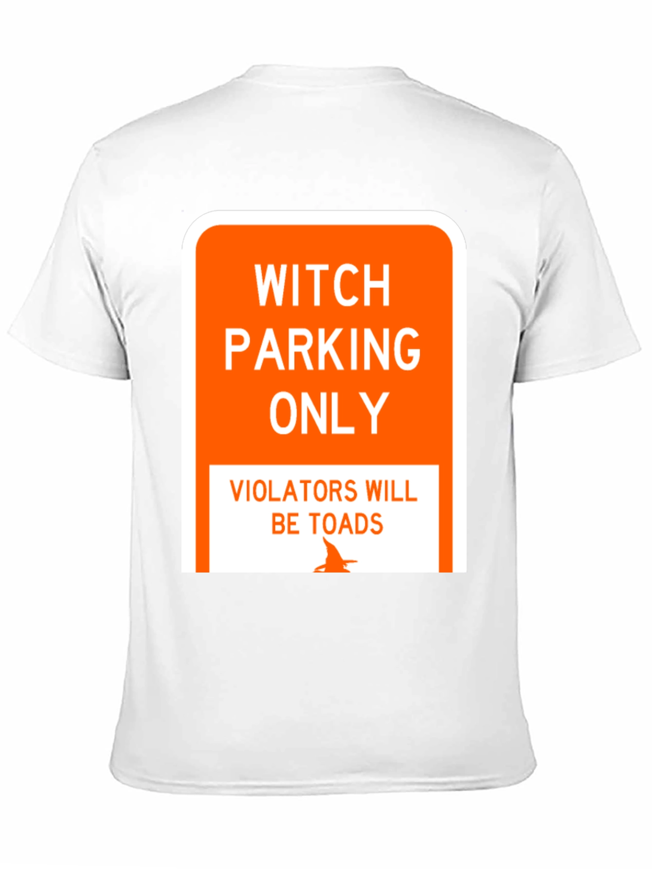 Witch Parking Only T-Shirt - Funny Halloween Tee