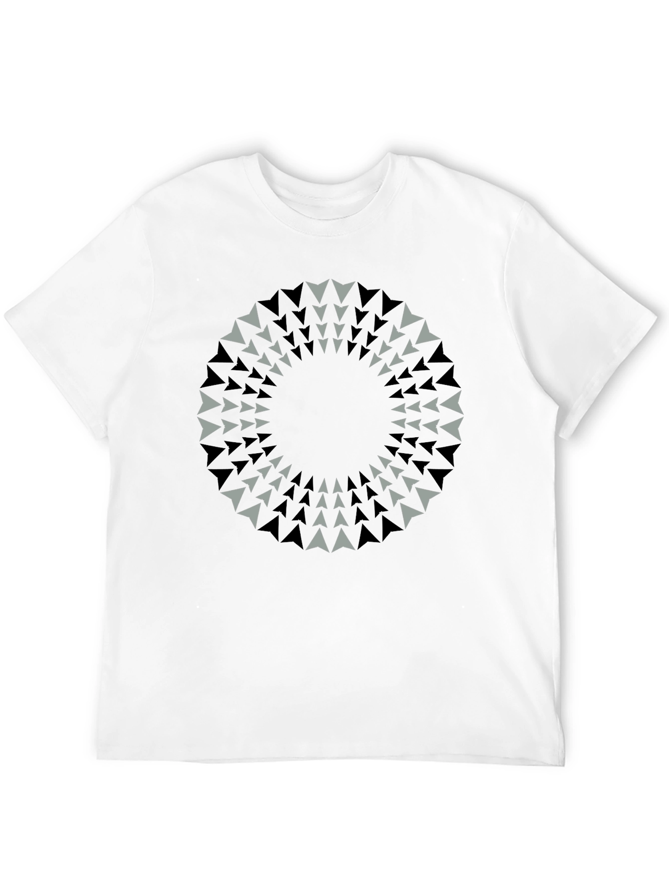 Abstract Geometric Circle Graphic Tee