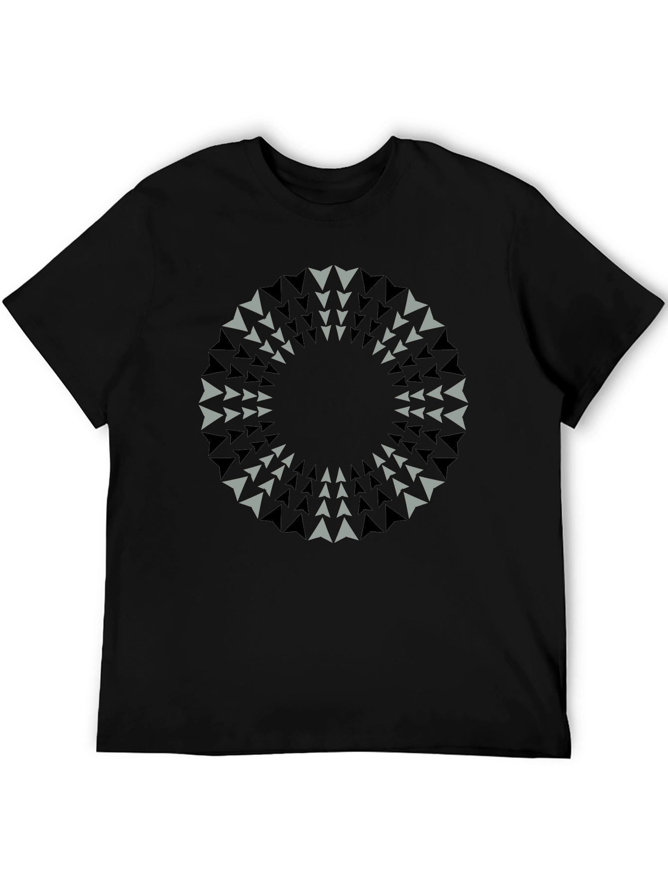 Abstract Geometric Circle Graphic Tee