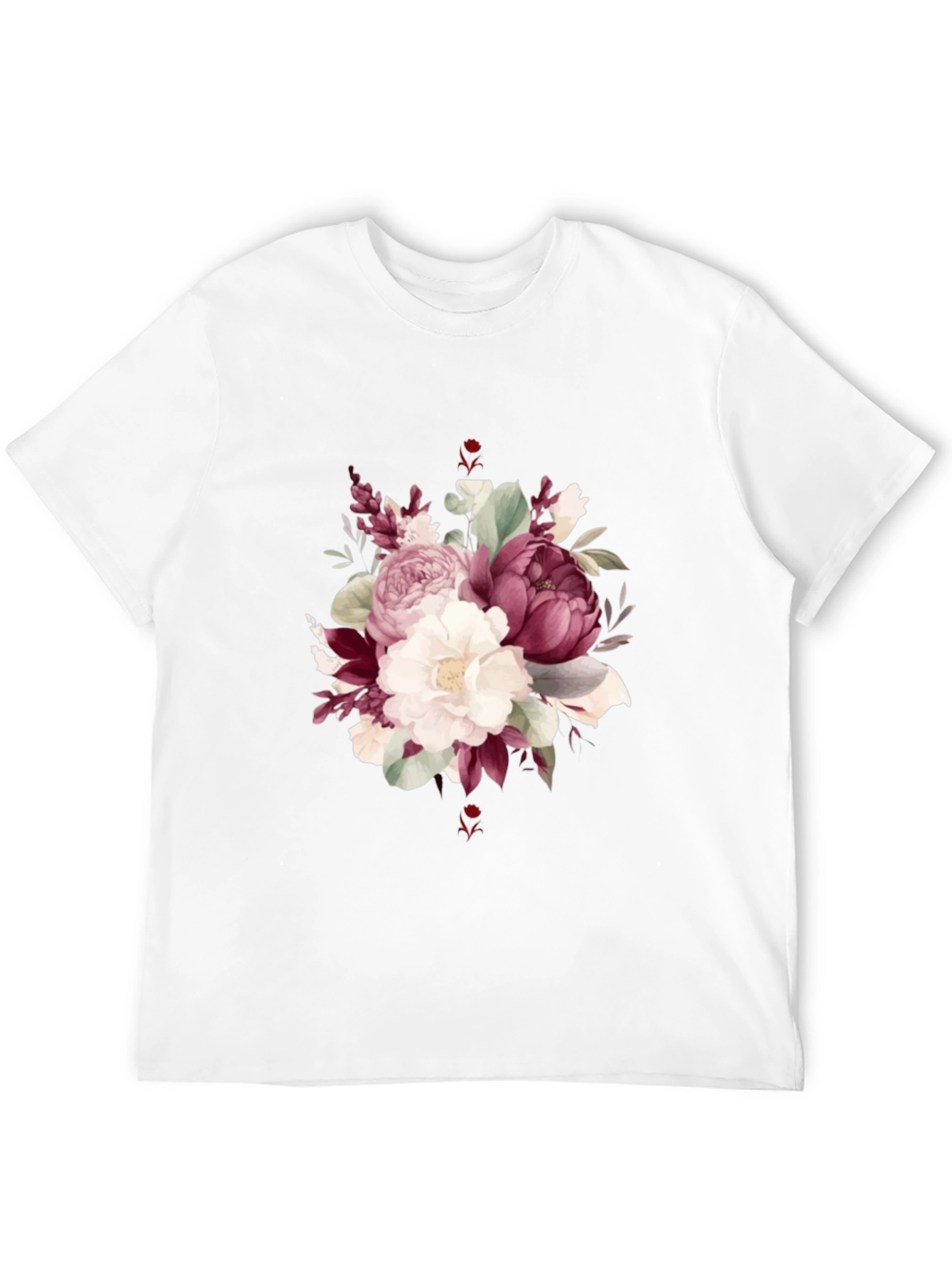 Floral Bouquet Graphic T-Shirt