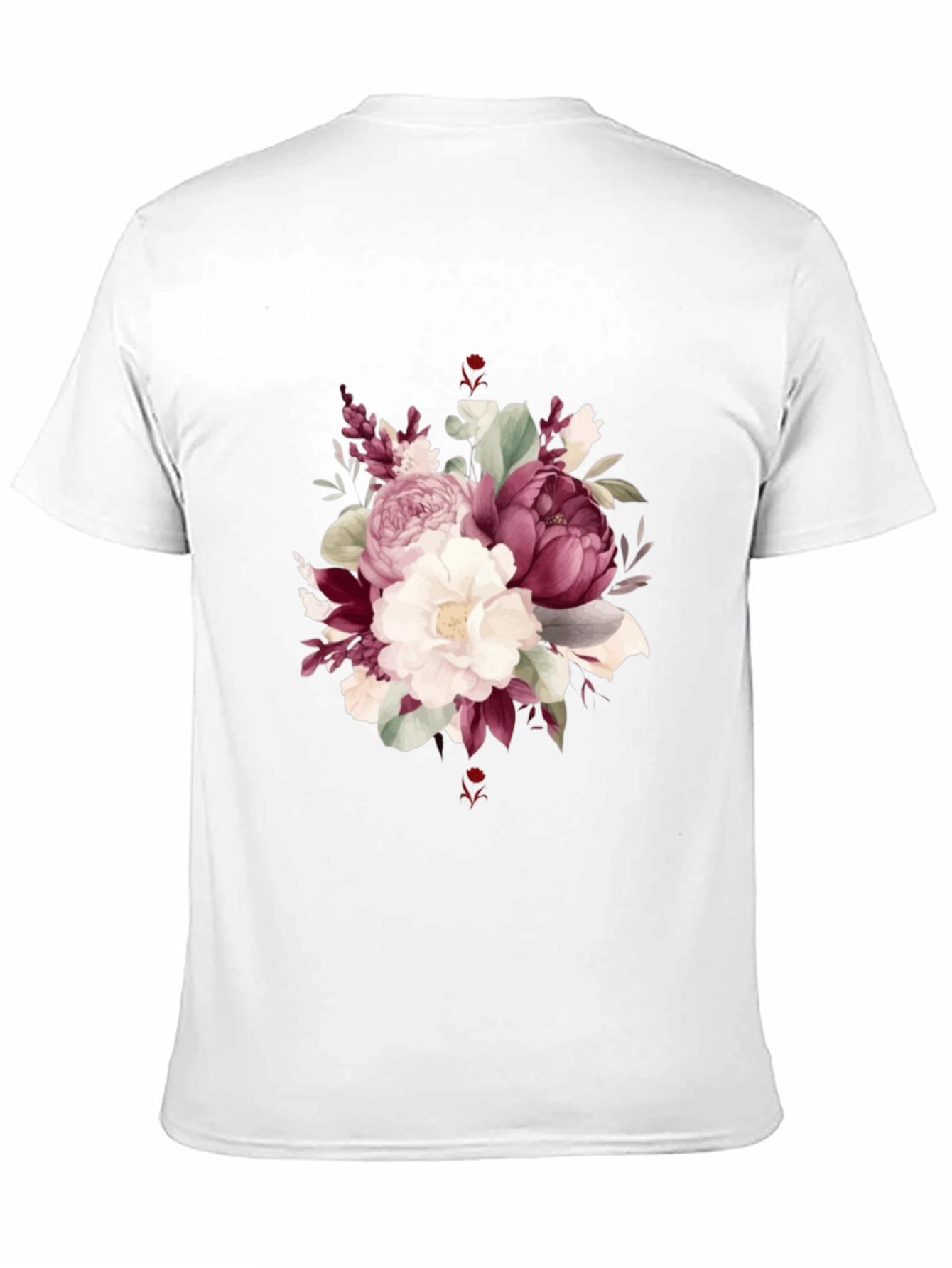 Floral Bouquet Graphic T-Shirt
