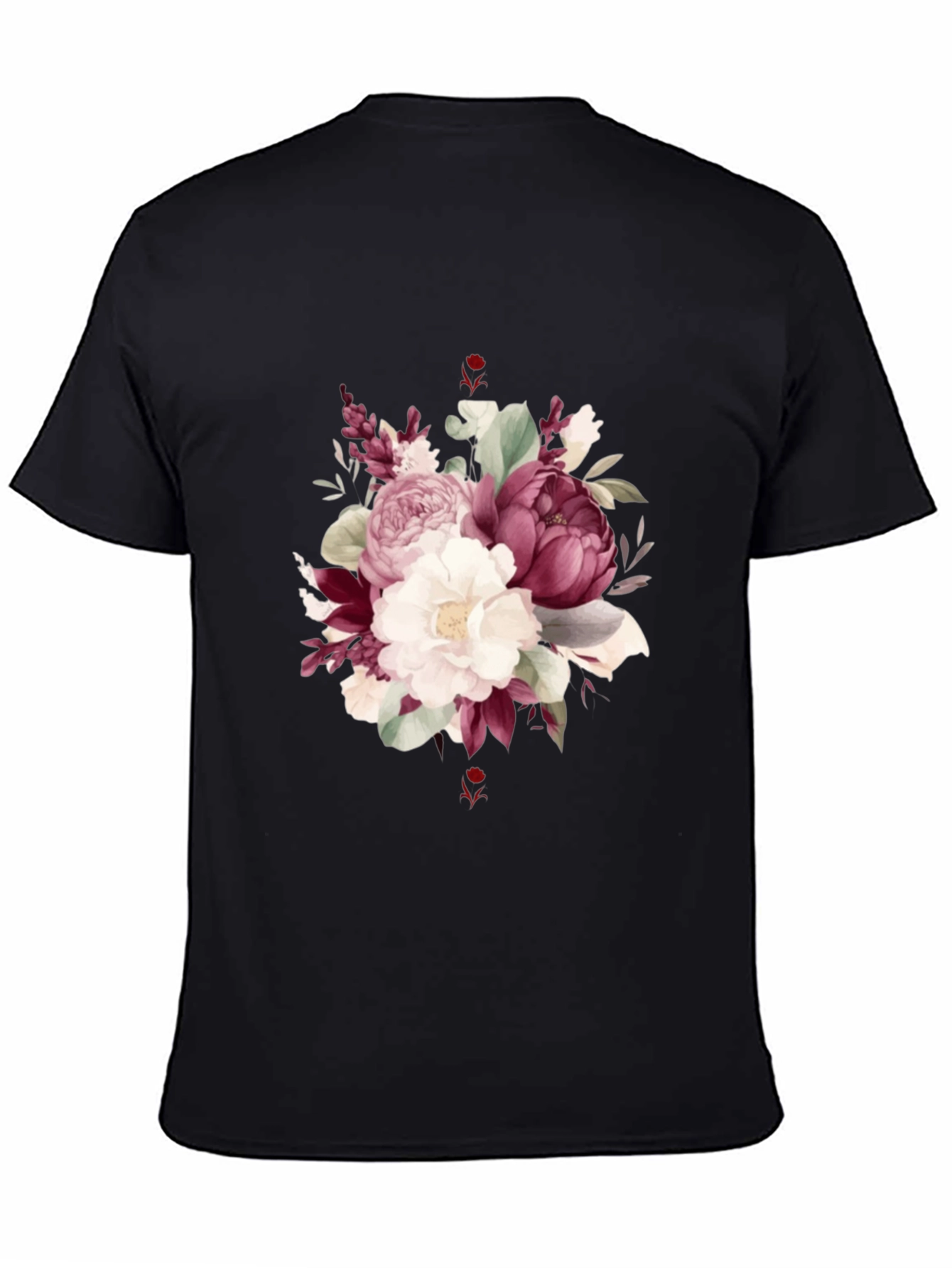 Floral Bouquet Graphic T-Shirt