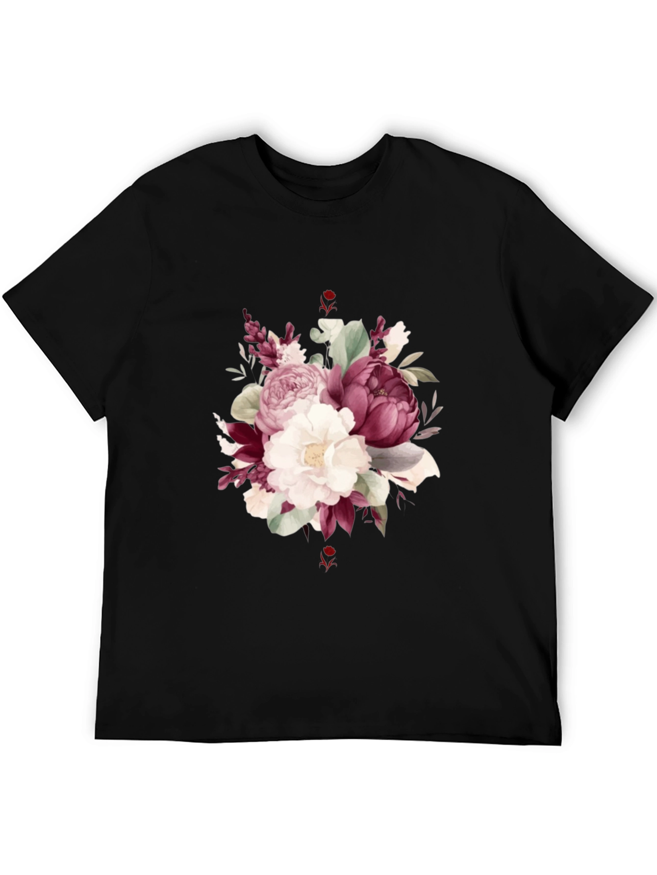 Floral Bouquet Graphic T-Shirt