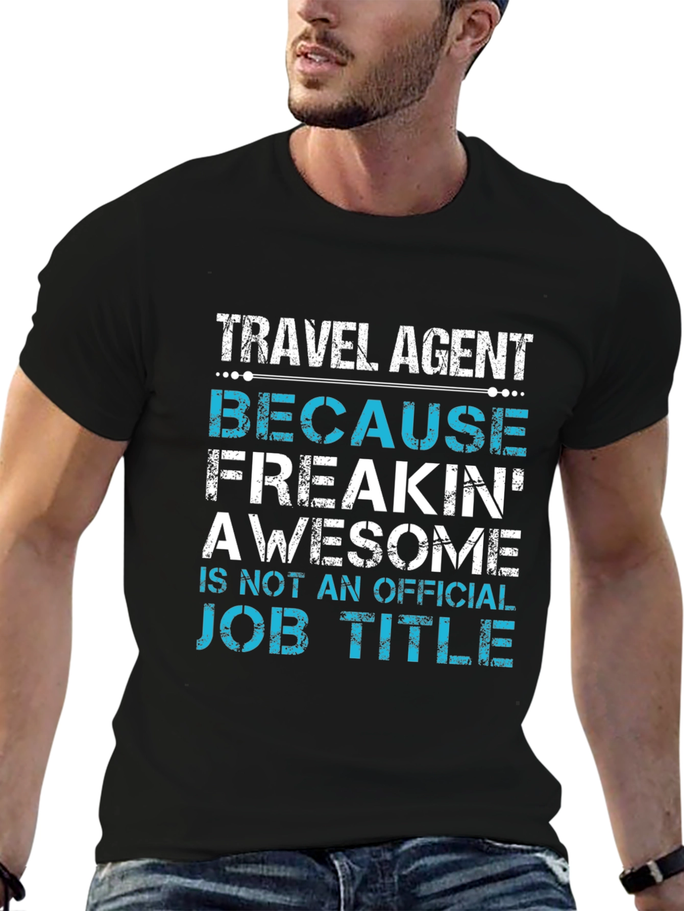 Travel Agent Awesome Job Title T-Shirt