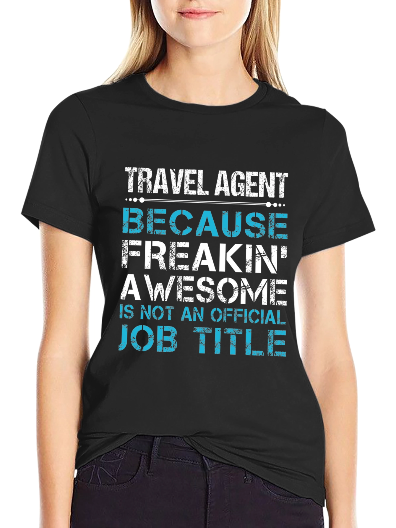 Travel Agent Awesome Job Title T-Shirt