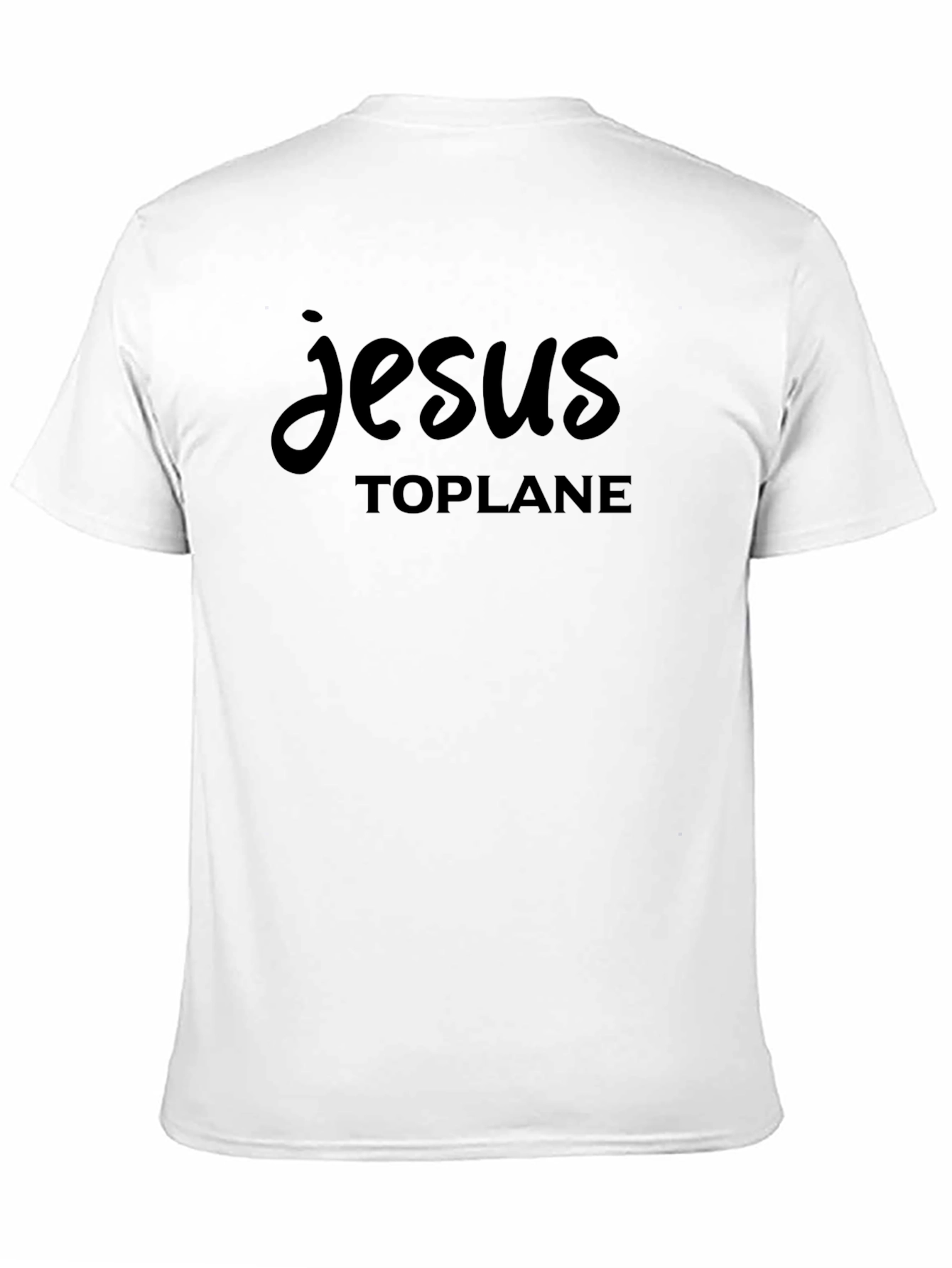Jesus Toplane Black Tee - Gaming Inspired