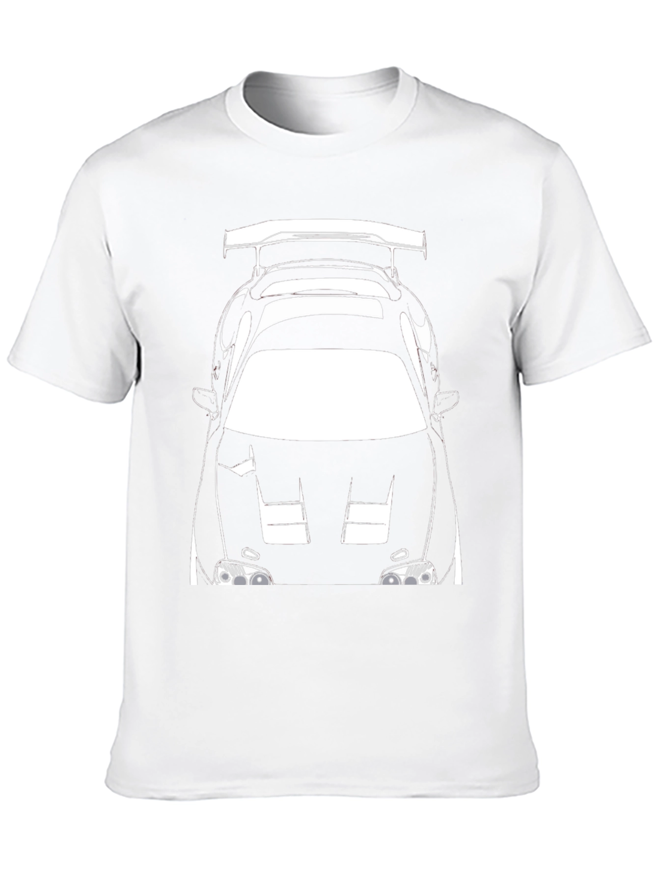 Black Car Graphic Tee - Automotive Enthusiast Shirt