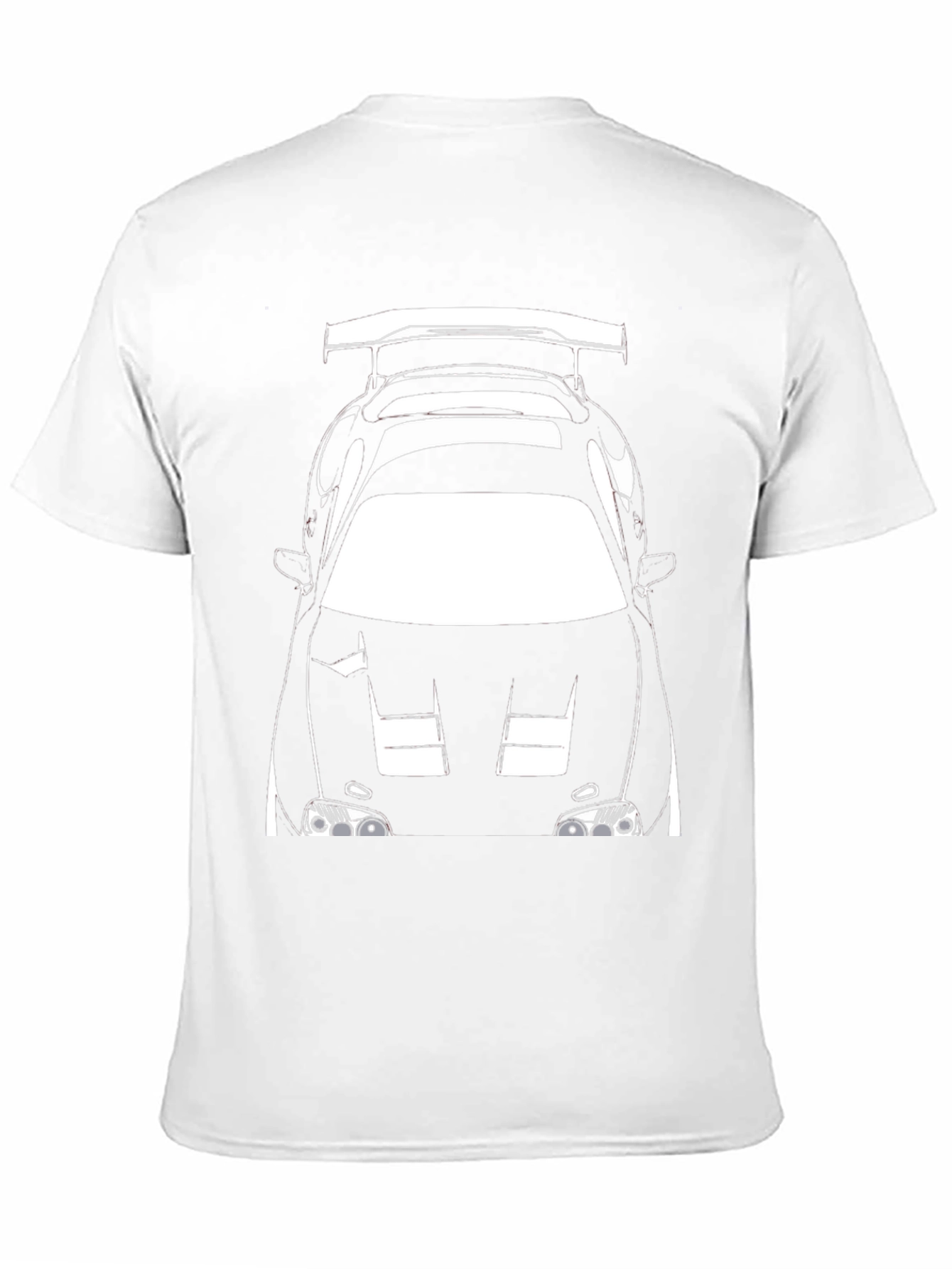 Black Car Graphic Tee - Automotive Enthusiast Shirt