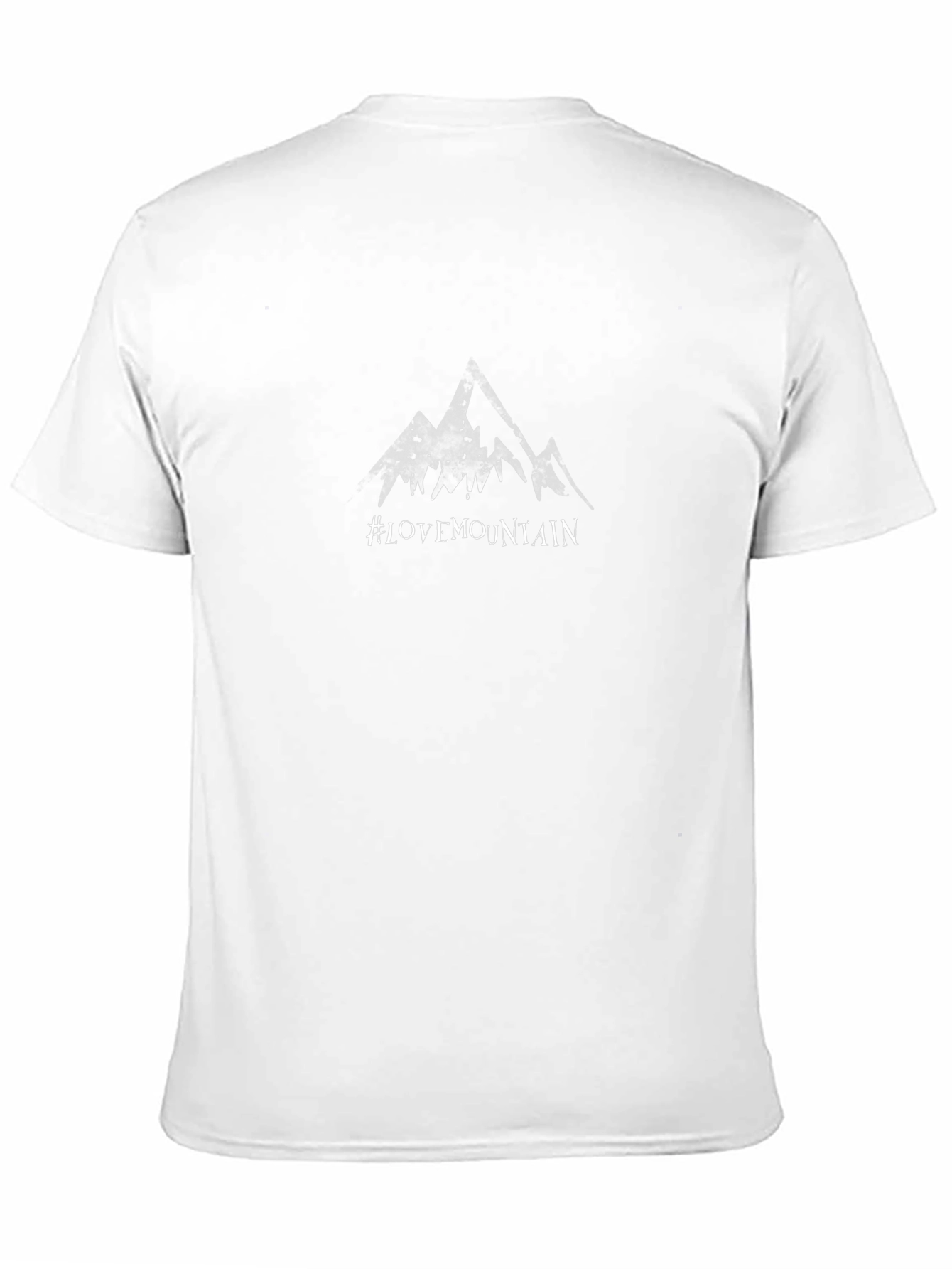 #LOVE MOUNTAIN Black T-Shirt
