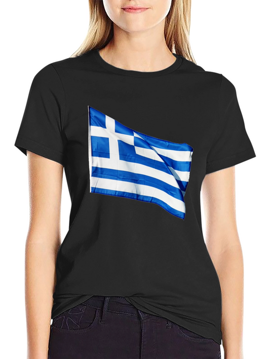 Greek Flag T-Shirt - Show Your Pride!