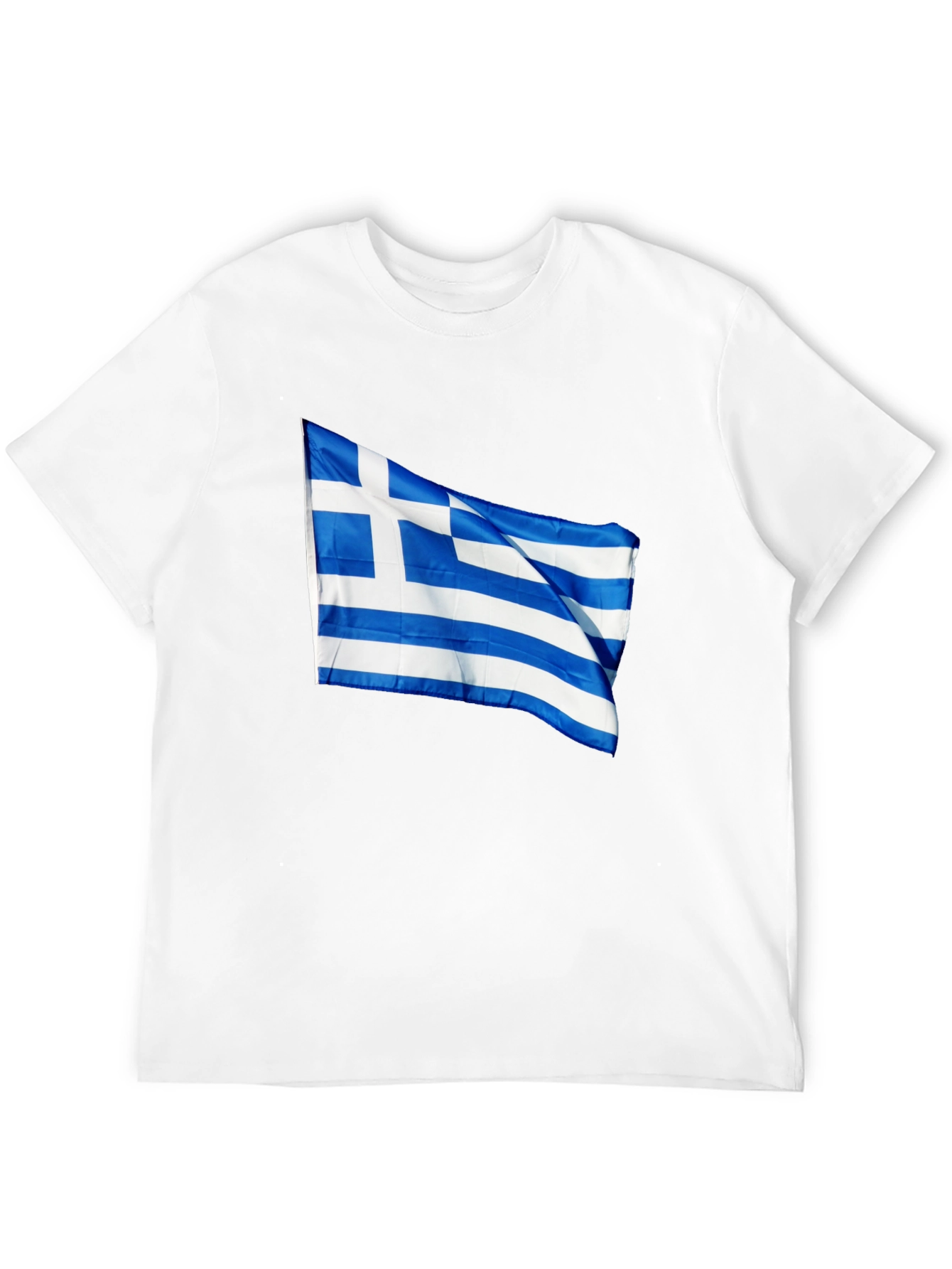 Greek Flag T-Shirt - Show Your Pride!