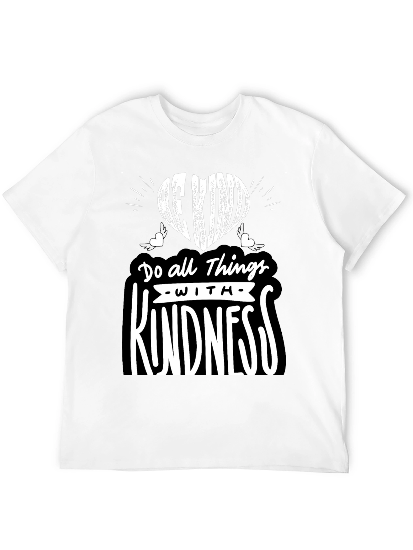 Be Kind Graphic T-Shirt - Black