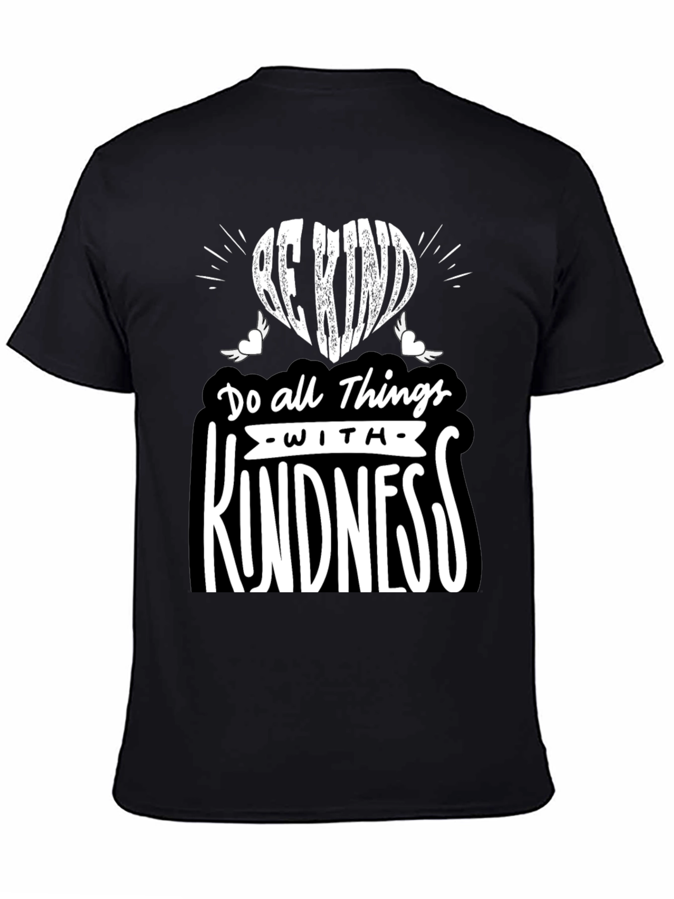 Be Kind Graphic T-Shirt - Black