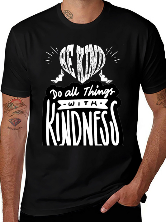 Be Kind Graphic T-Shirt - Black