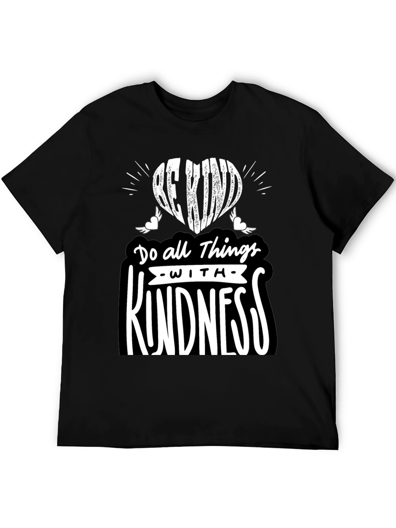 Be Kind Graphic T-Shirt - Black