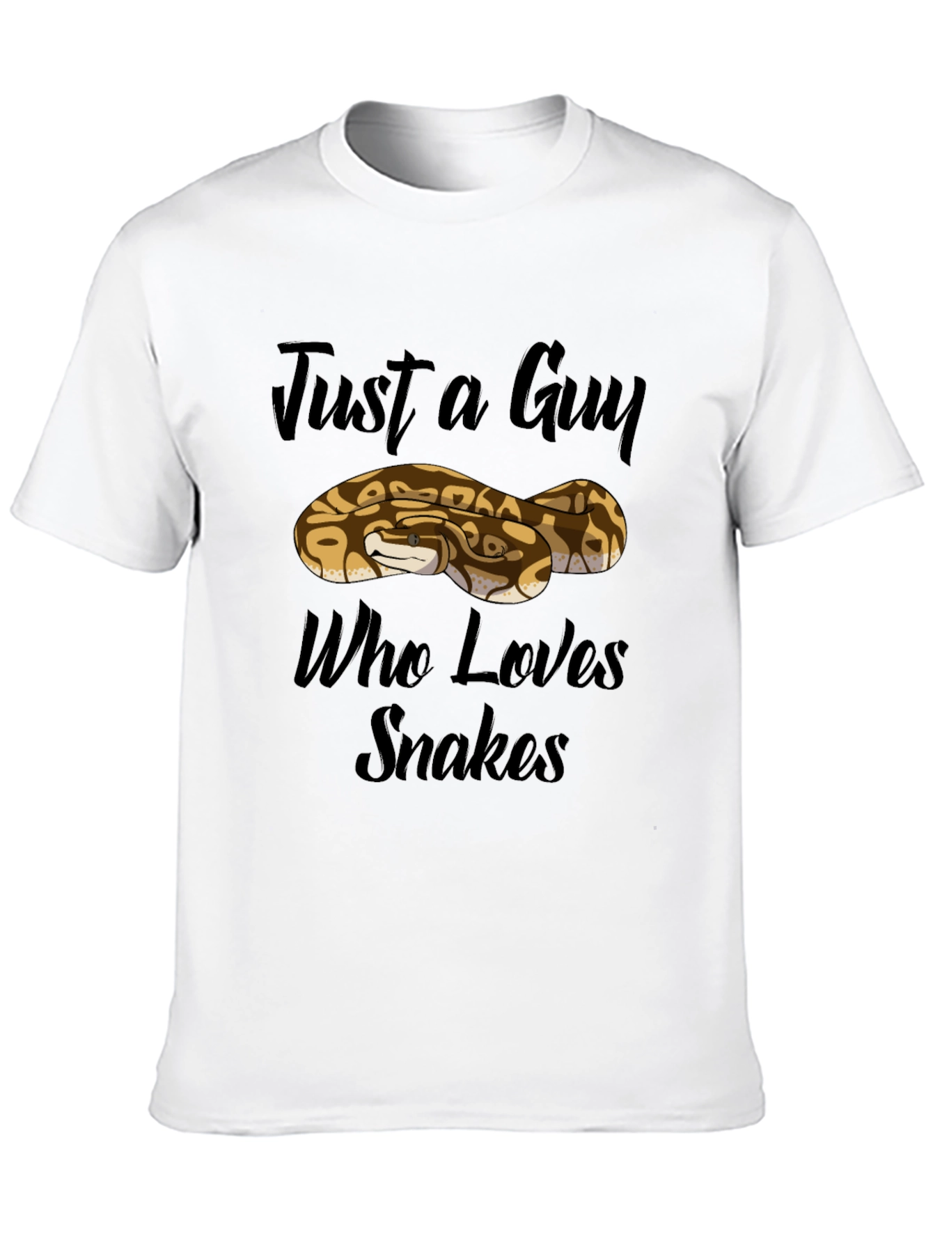Just a Guy Who Loves Snakes T-Shirt