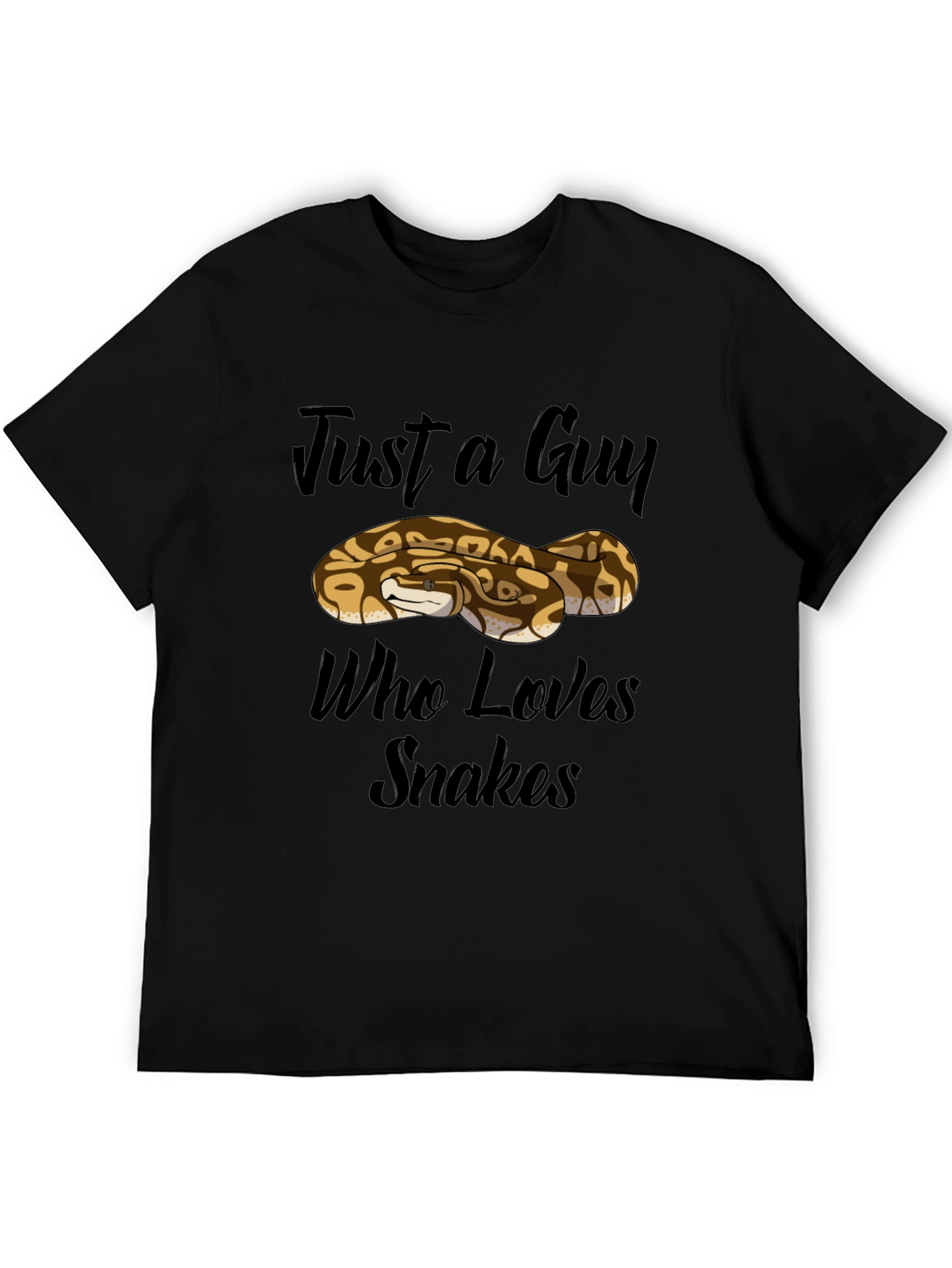 Just a Guy Who Loves Snakes T-Shirt