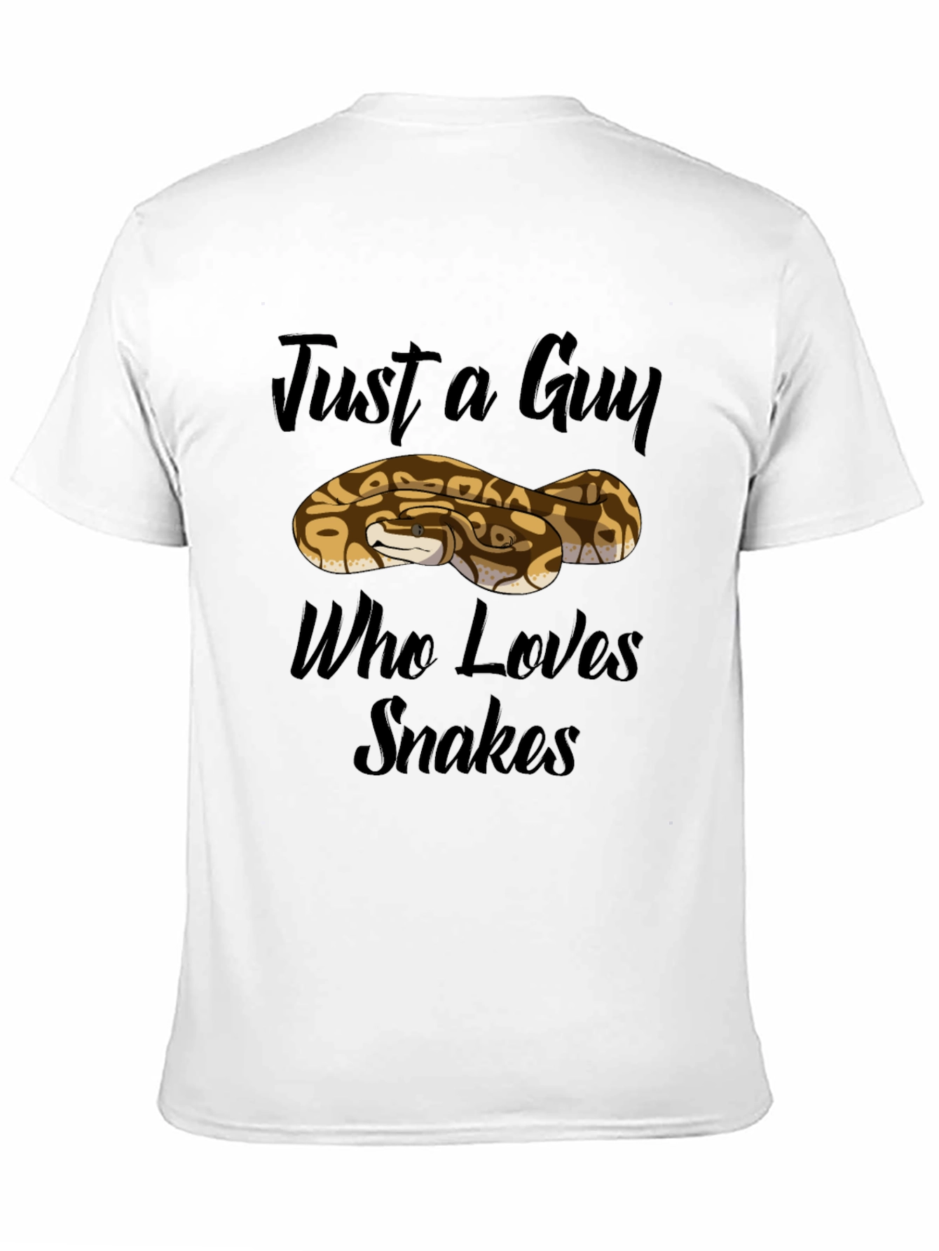 Just a Guy Who Loves Snakes T-Shirt