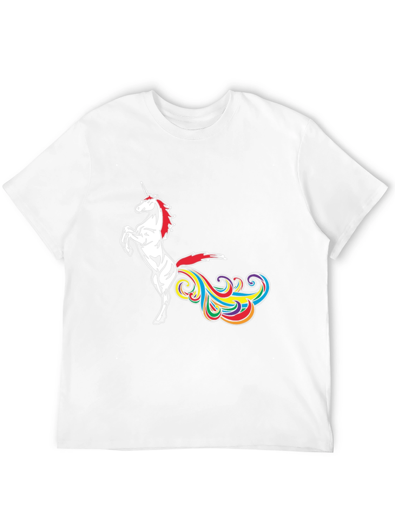 Unicorn Rainbow Fart Graphic Tee