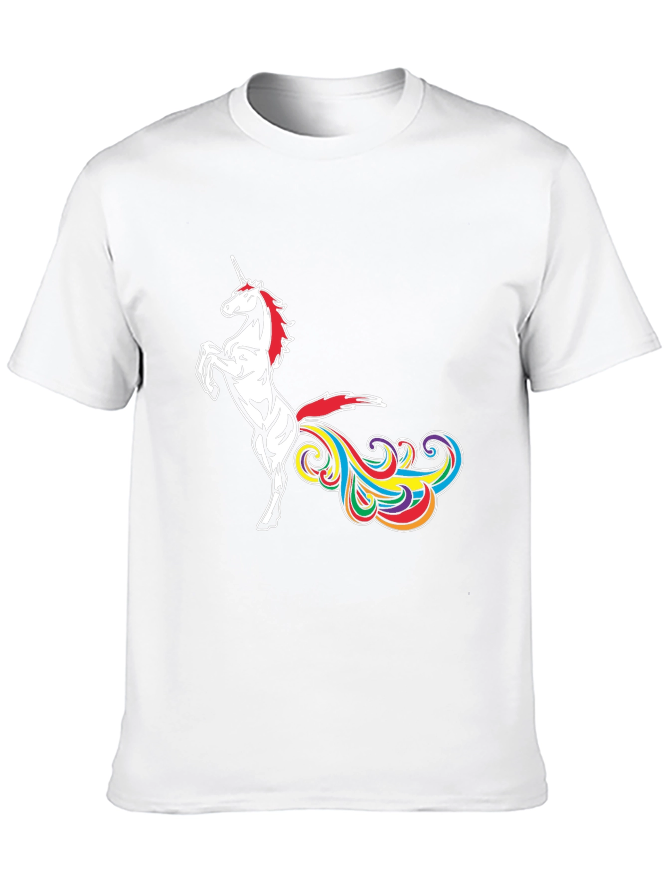 Unicorn Rainbow Fart Graphic Tee