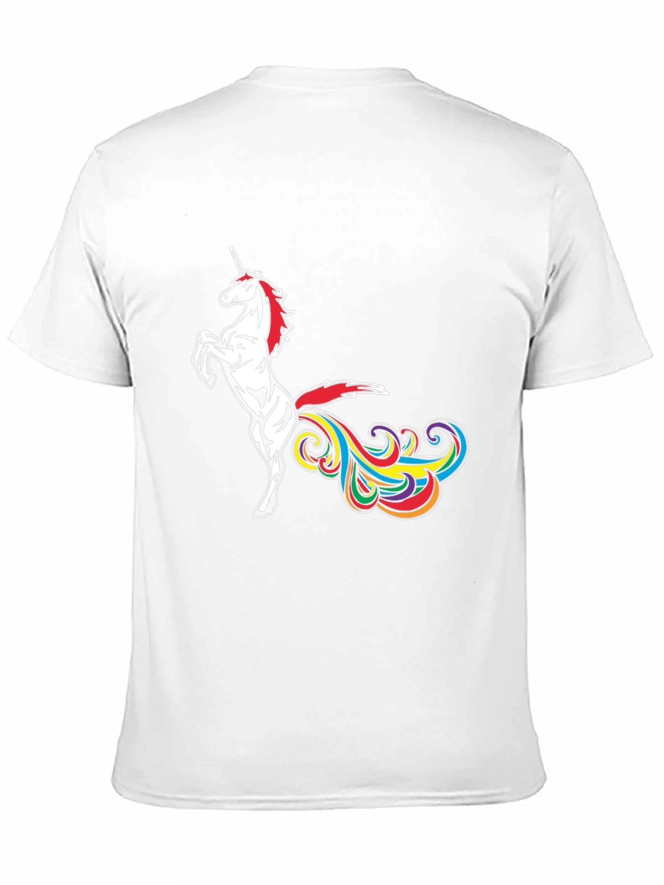Unicorn Rainbow Fart Graphic Tee