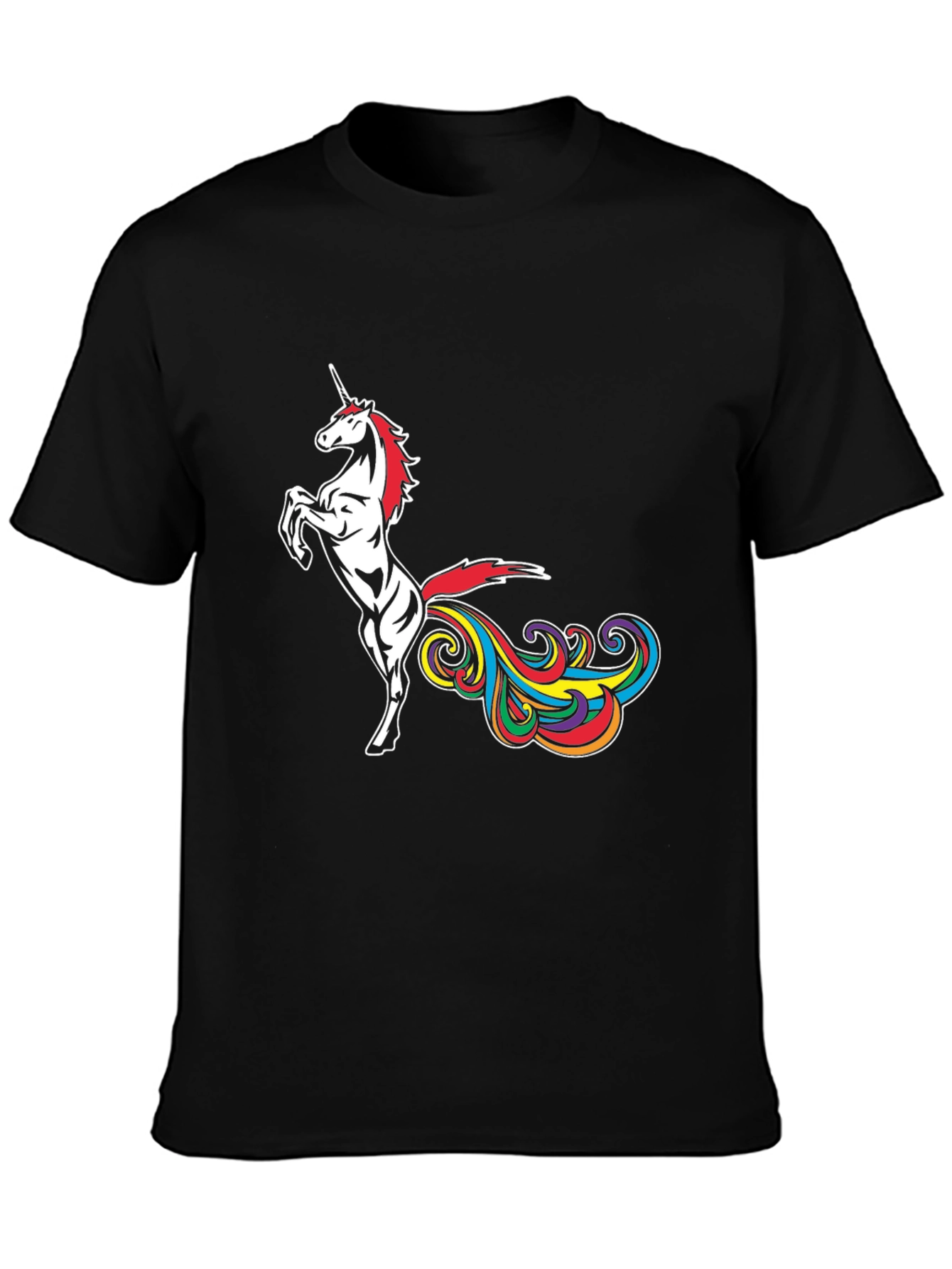 Unicorn Rainbow Fart Graphic Tee