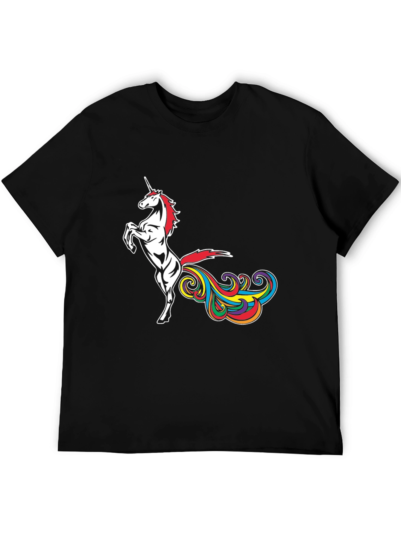 Unicorn Rainbow Fart Graphic Tee
