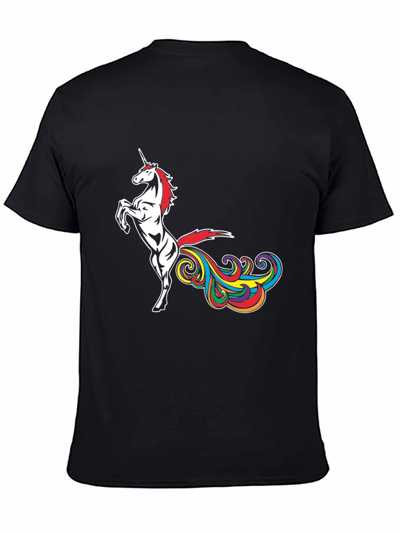 Unicorn Rainbow Fart Graphic Tee