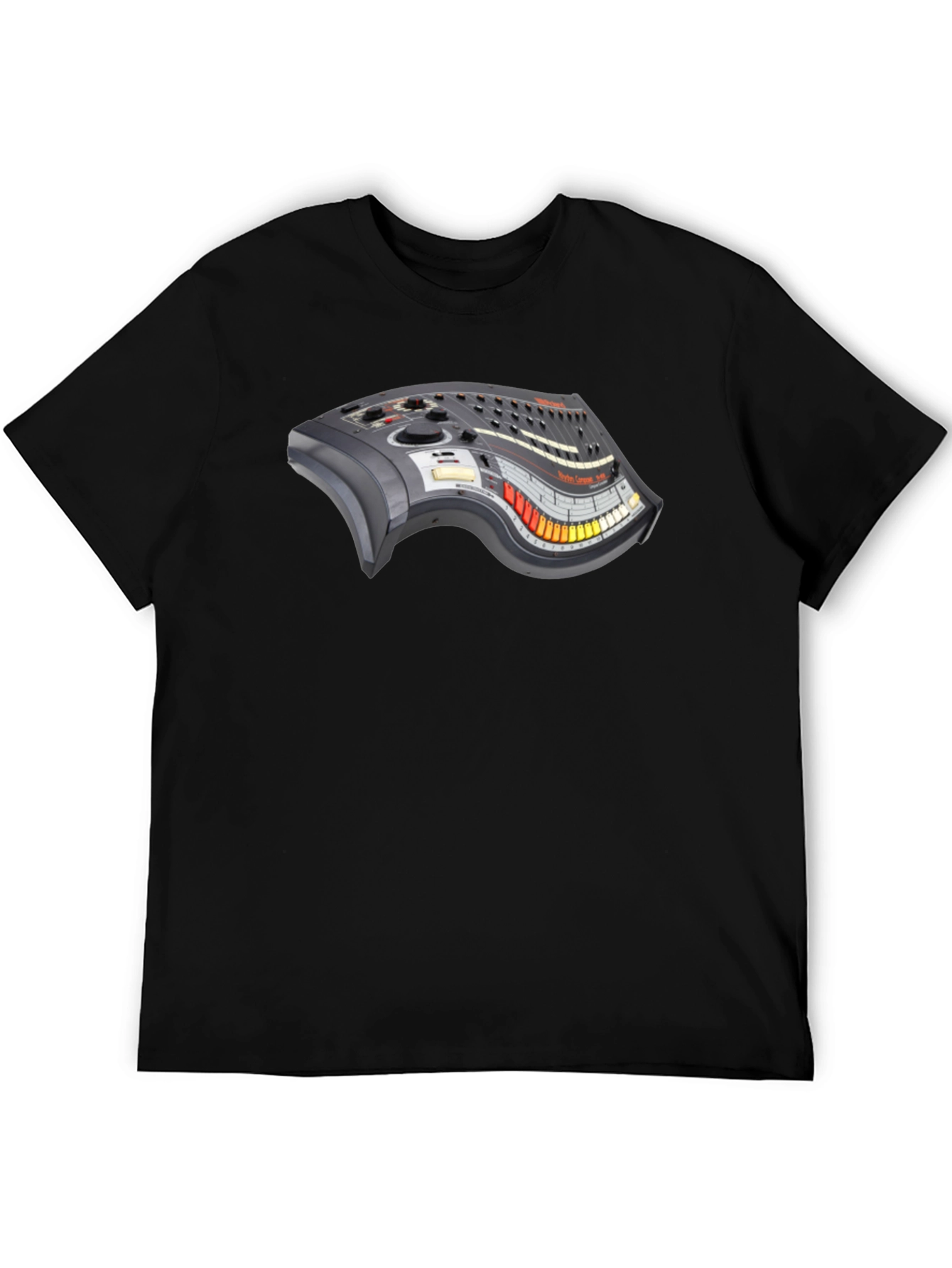 Synthesizer Graphic T-Shirt - Retro Music Style