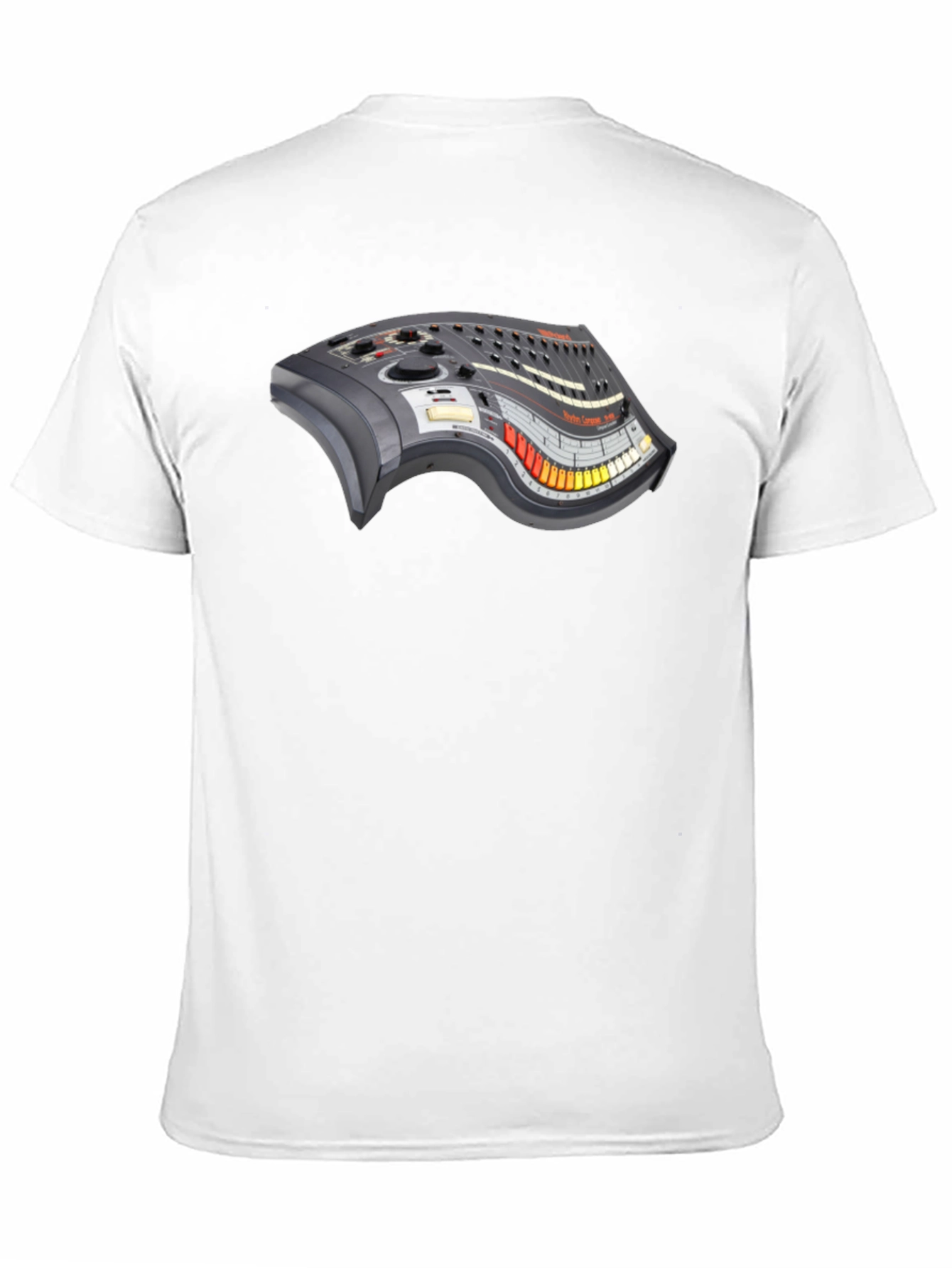 Synthesizer Graphic T-Shirt - Retro Music Style
