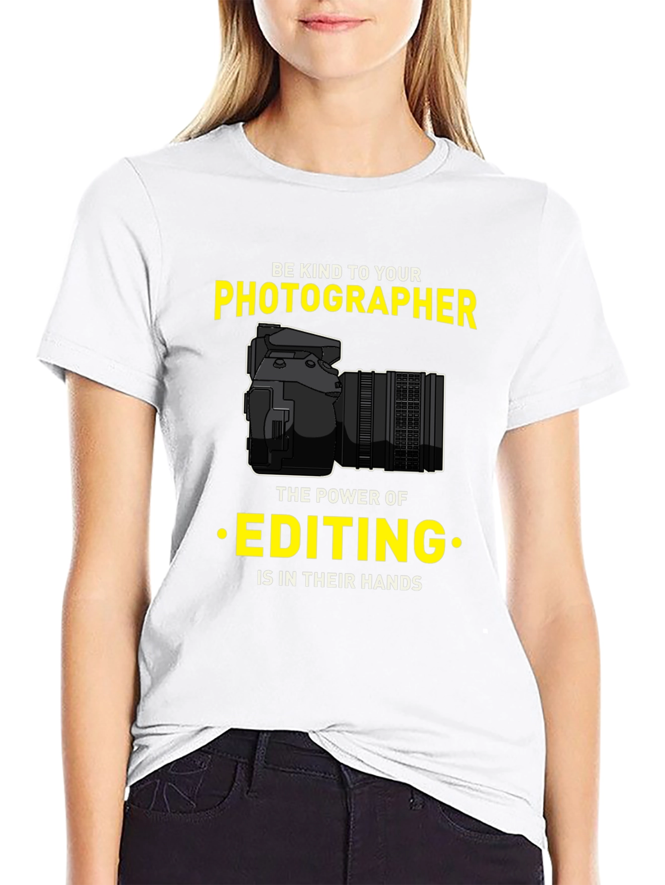 Photographer Editing Humor T-Shirt