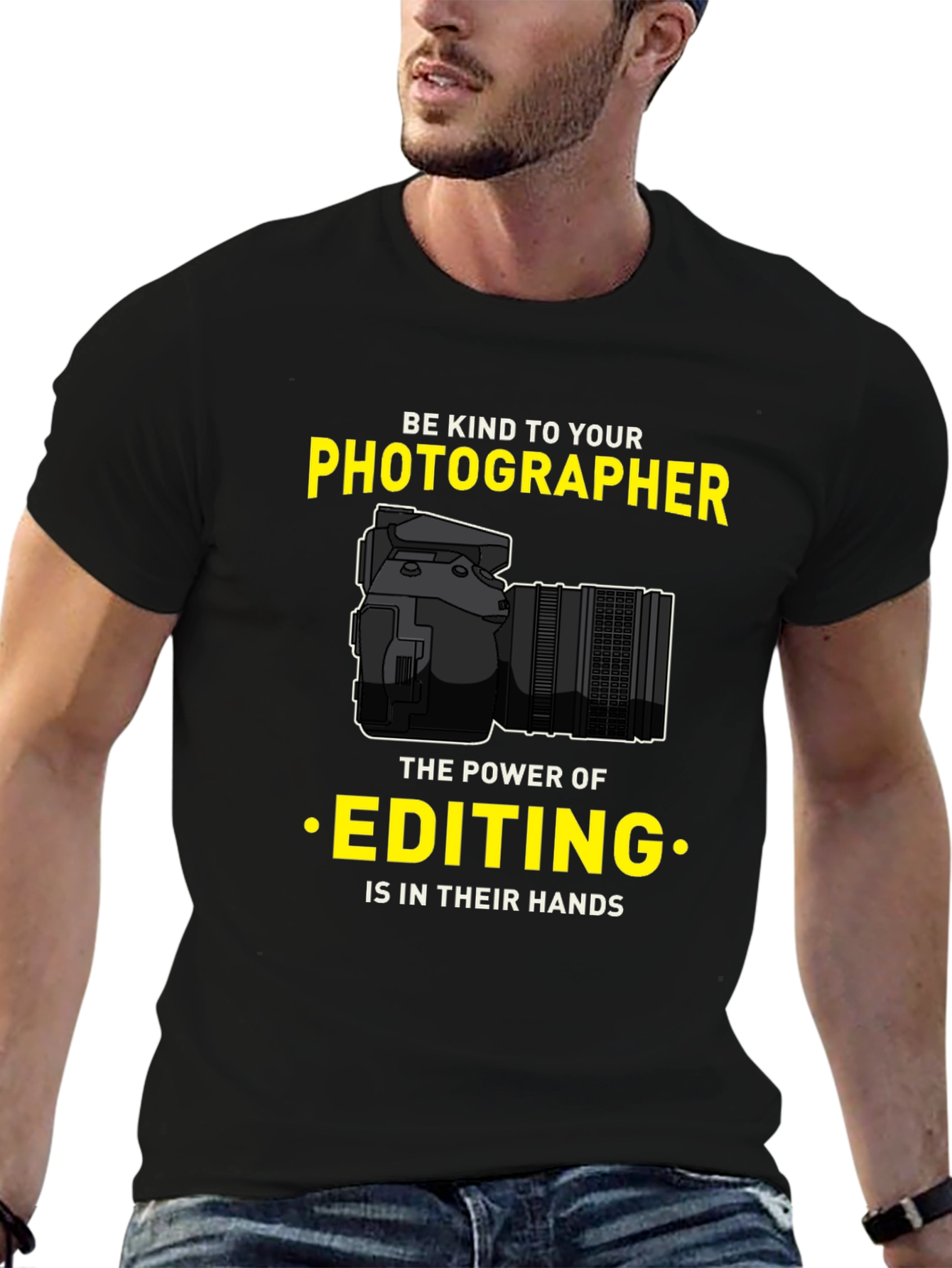Photographer Editing Humor T-Shirt