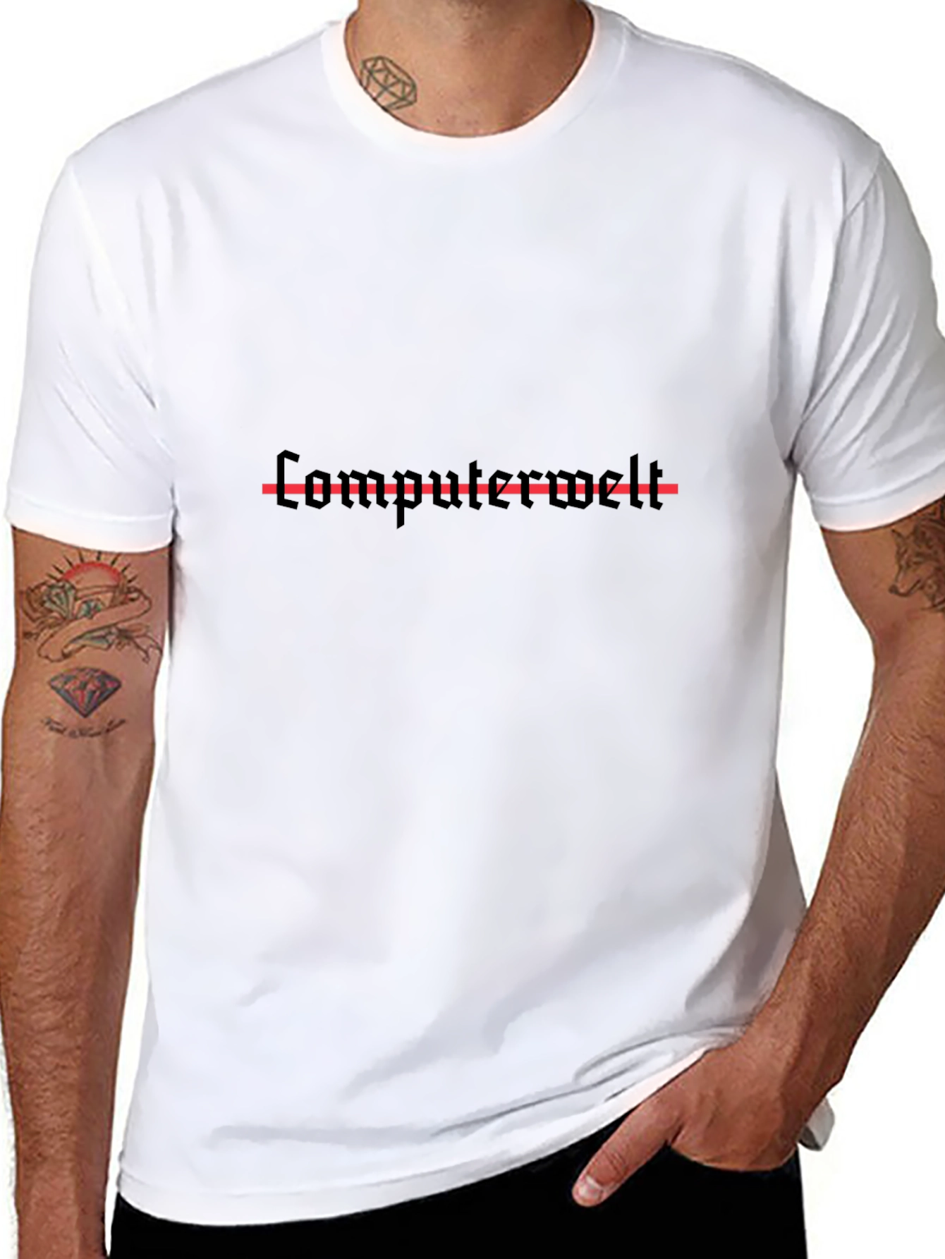 Computerwelt Graphic Tee - Black