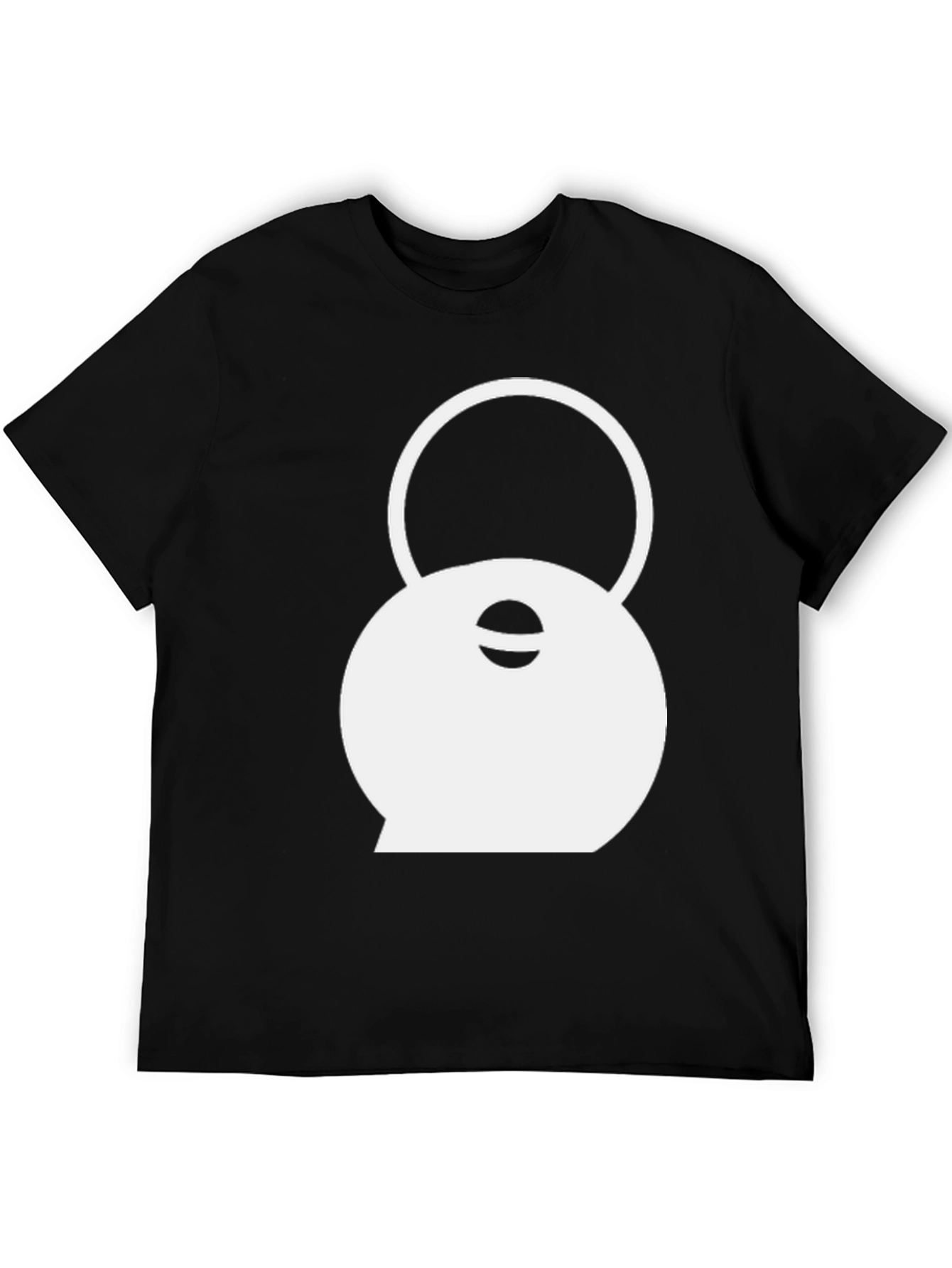 Modern Kettlebell Graphic T-Shirt - Black