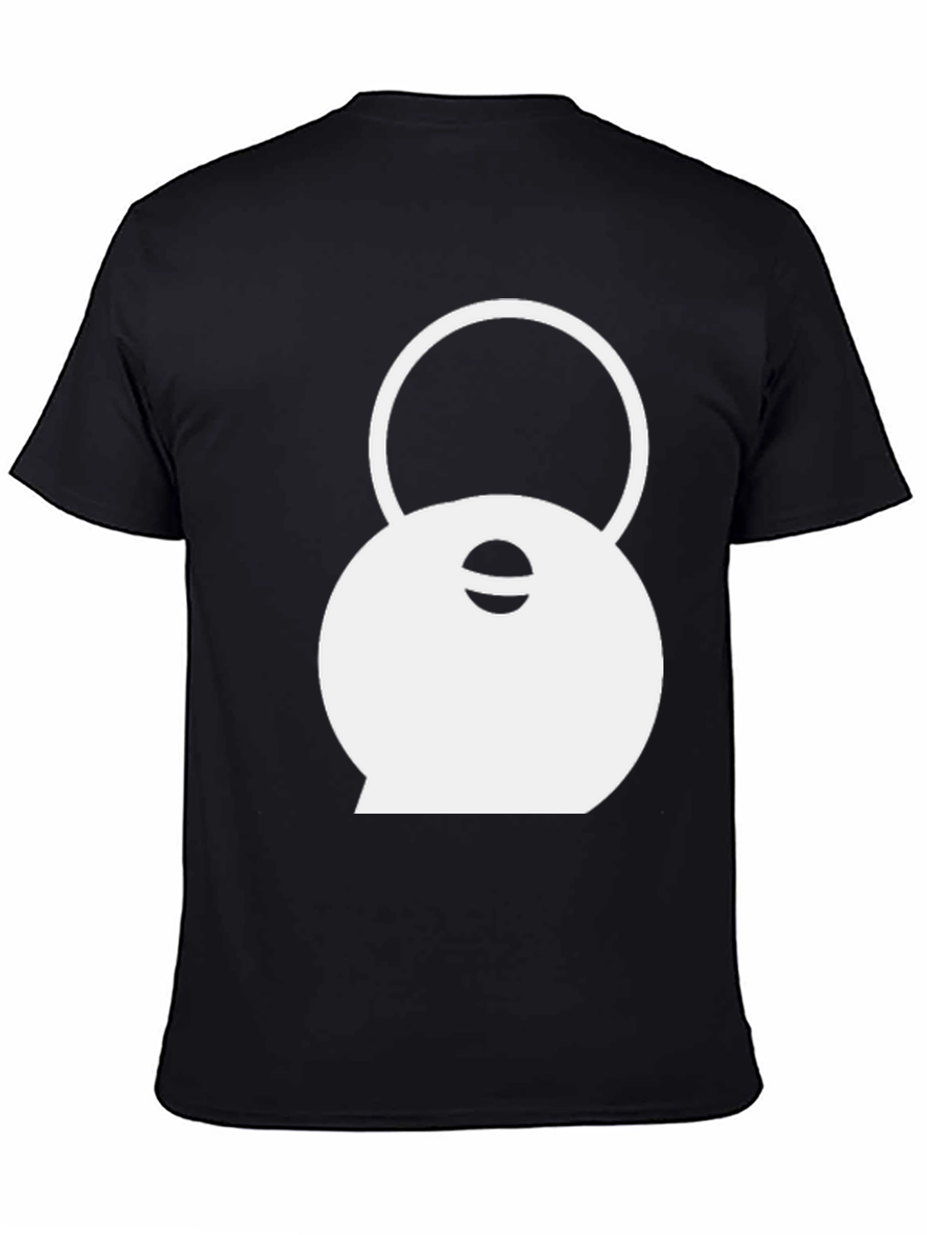 Modern Kettlebell Graphic T-Shirt - Black