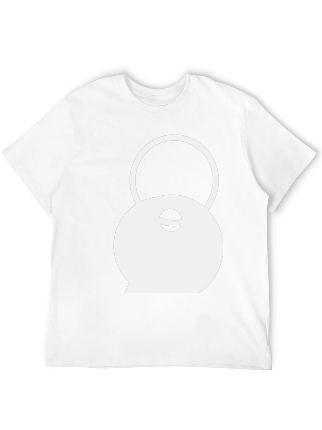 Modern Kettlebell Graphic T-Shirt - Black