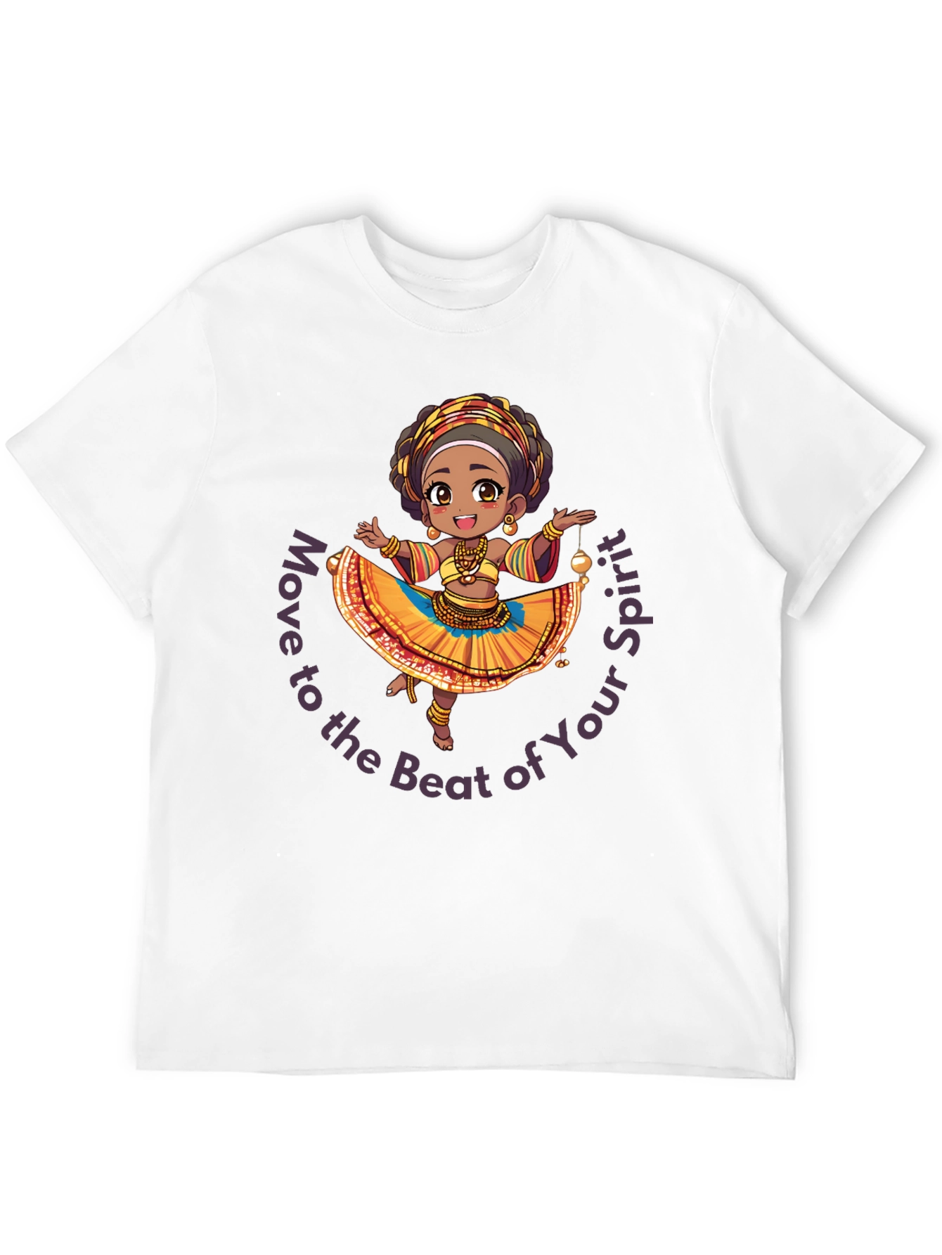 Spirit Beat Graphic Tee - Black