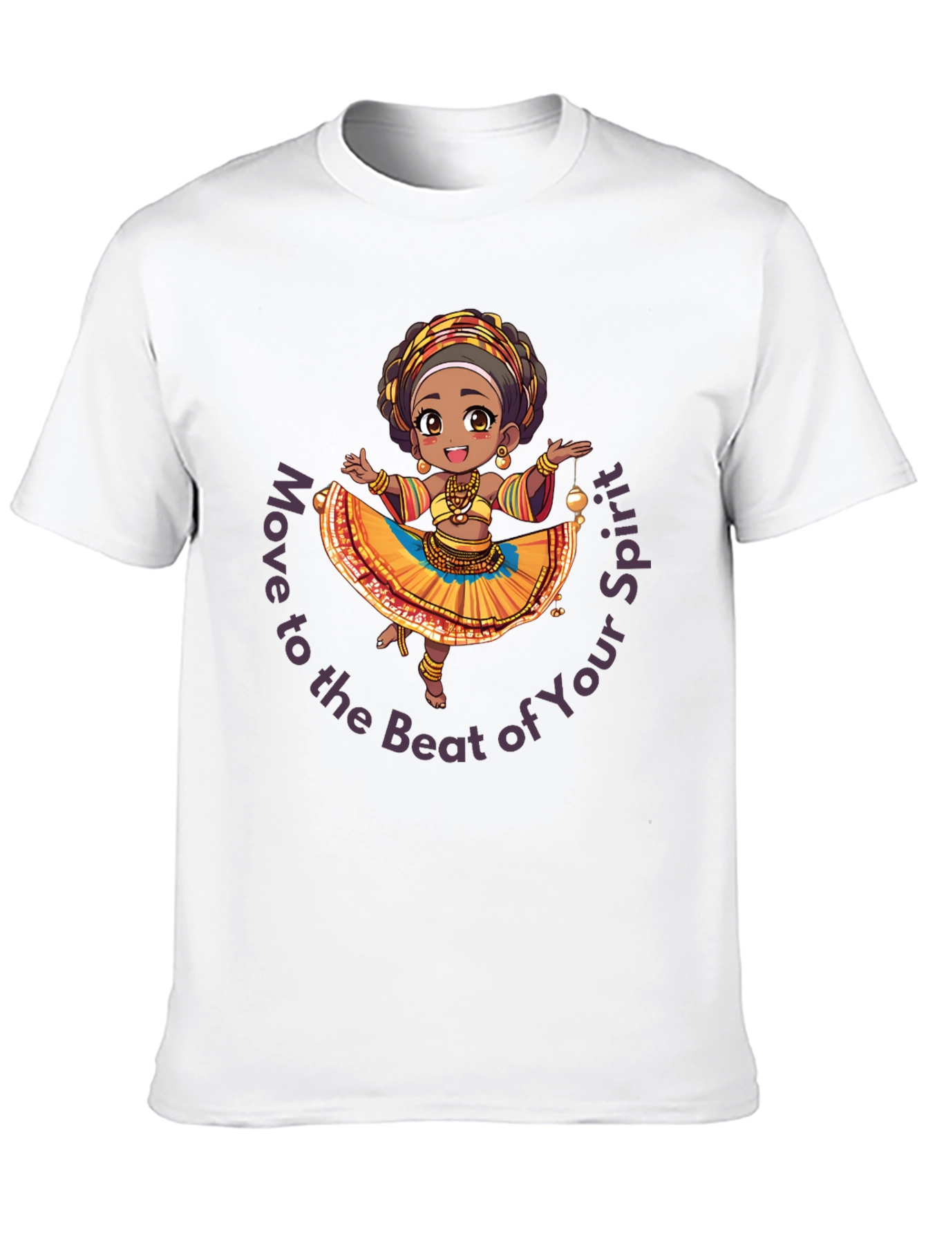 Spirit Beat Graphic Tee - Black