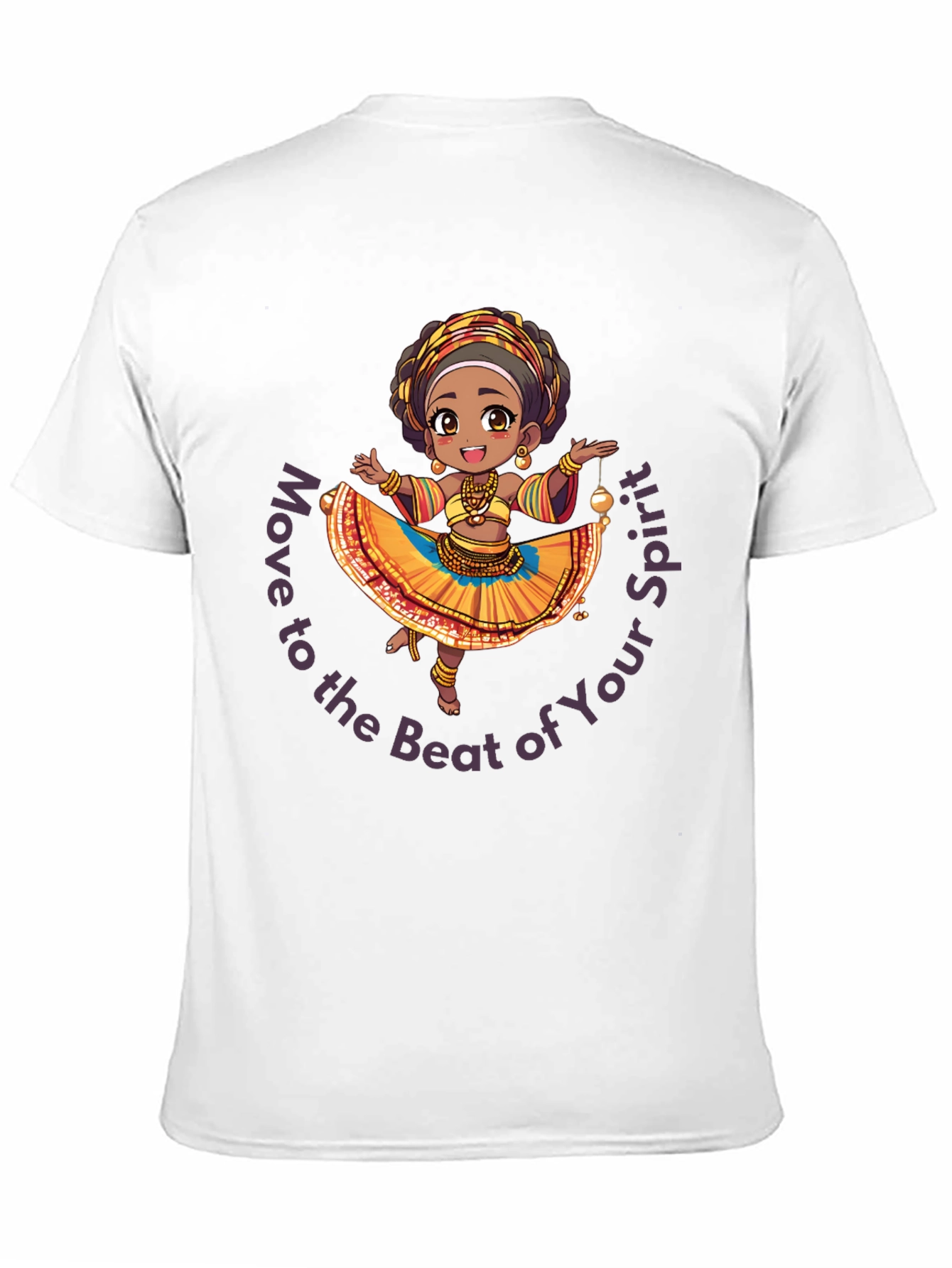 Spirit Beat Graphic Tee - Black