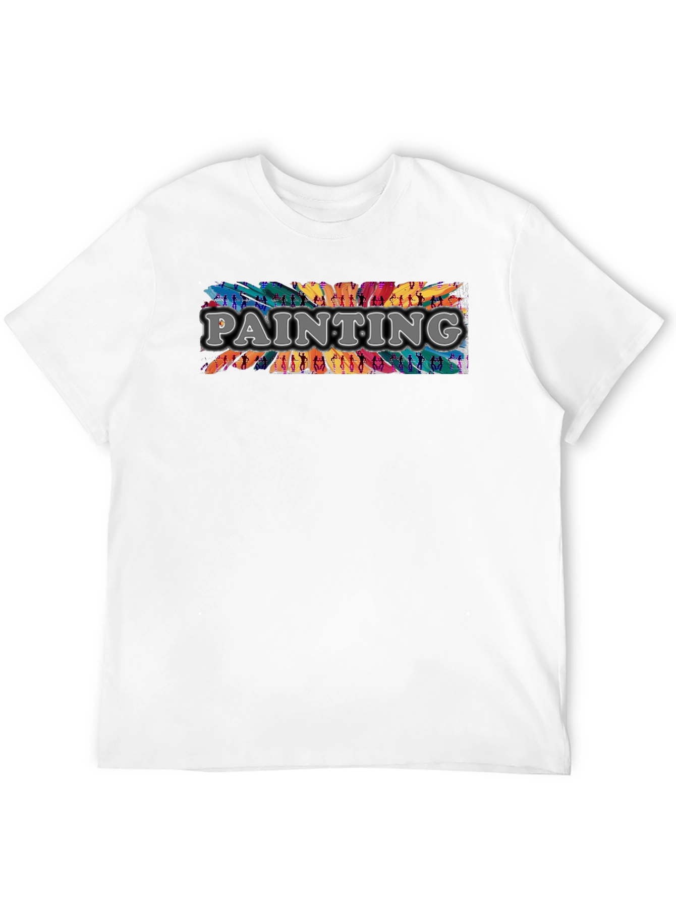 Painterly T-Shirt - Artistic Expression