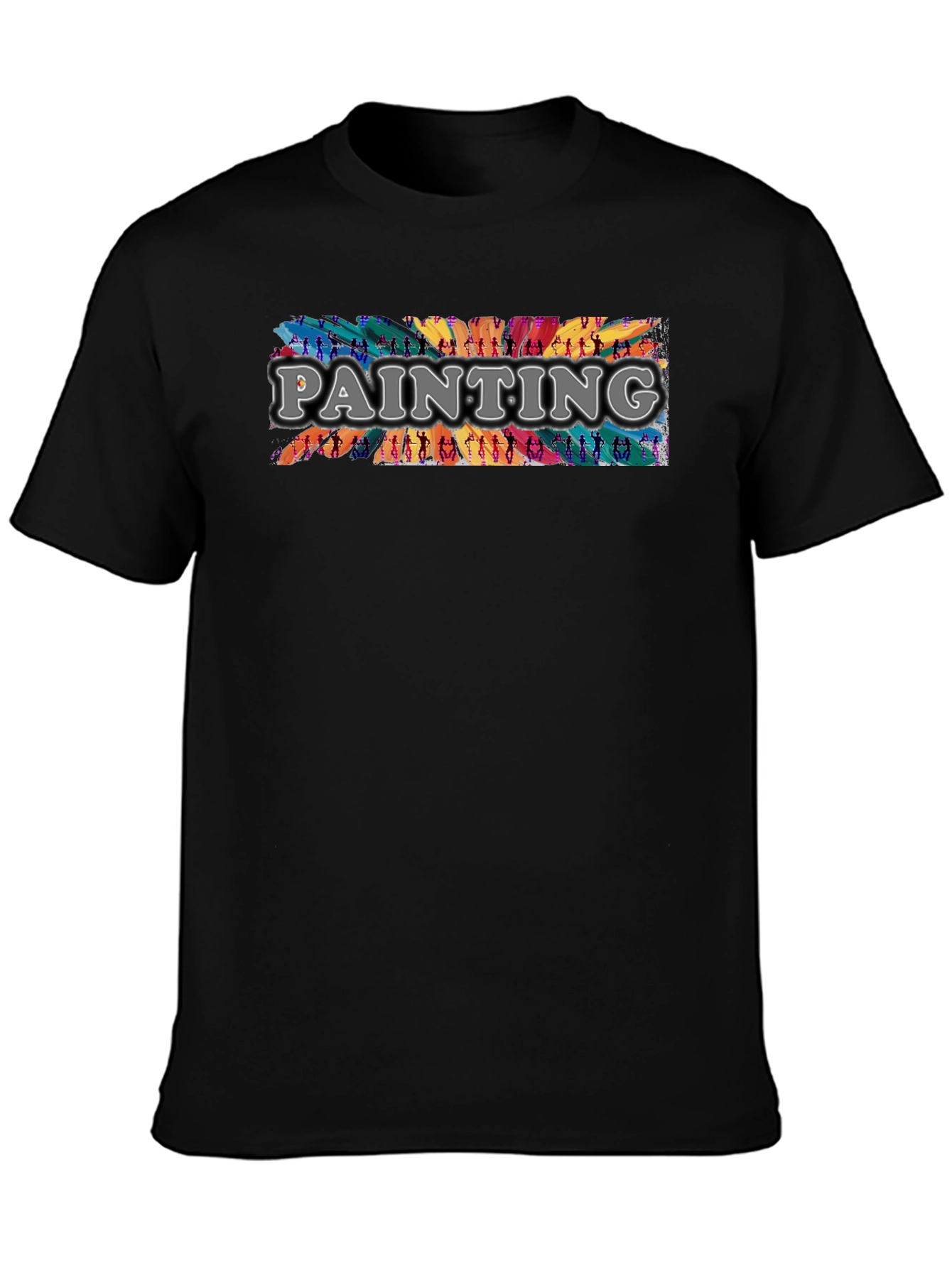 Painterly T-Shirt - Artistic Expression