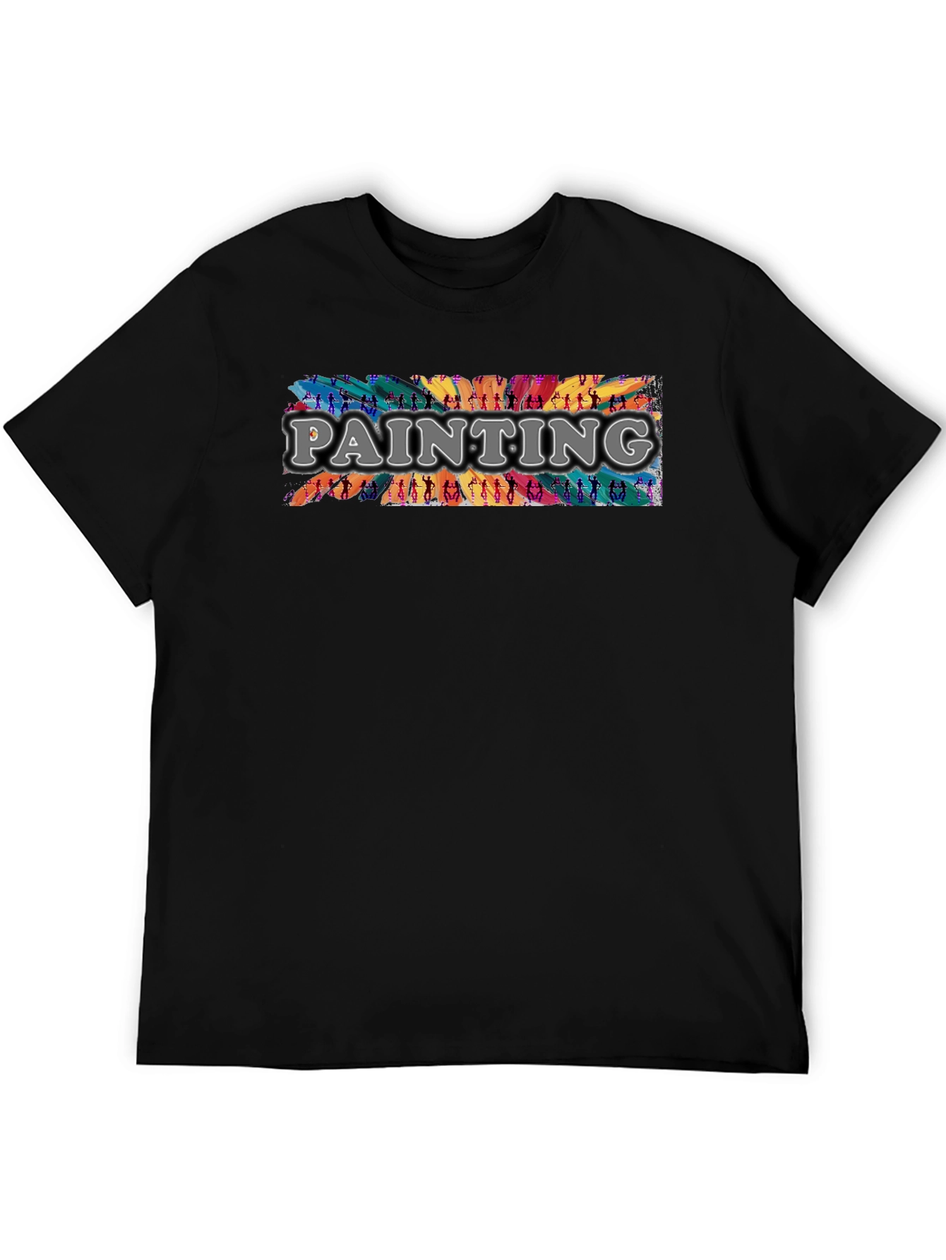 Painterly T-Shirt - Artistic Expression