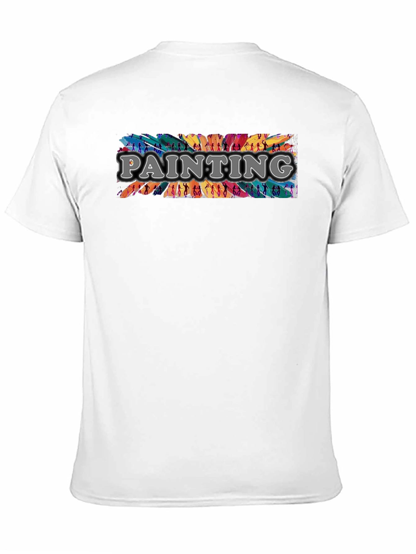Painterly T-Shirt - Artistic Expression